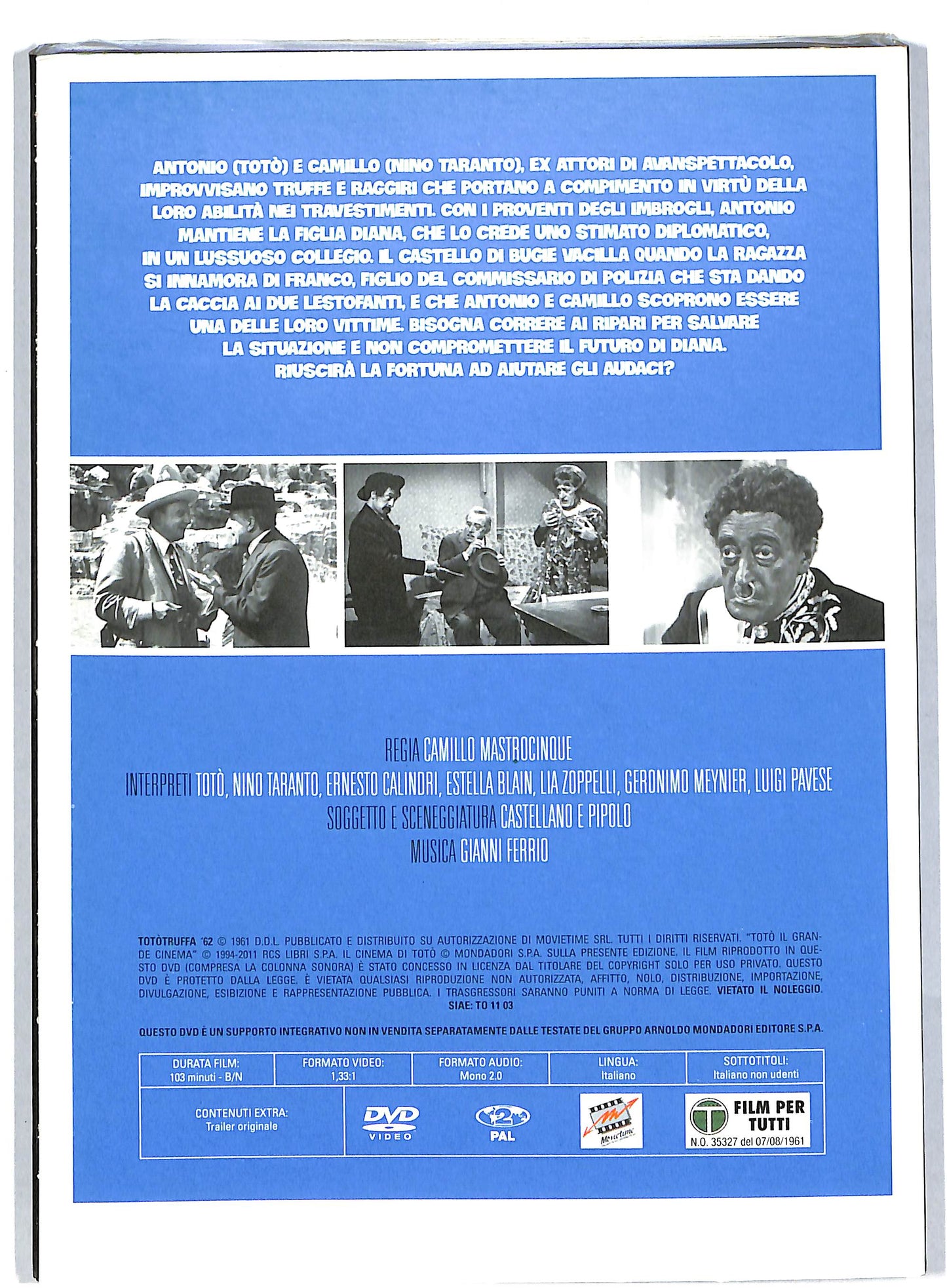 EBOND Toto truffa '62 EDITORIALE DVD DB573410