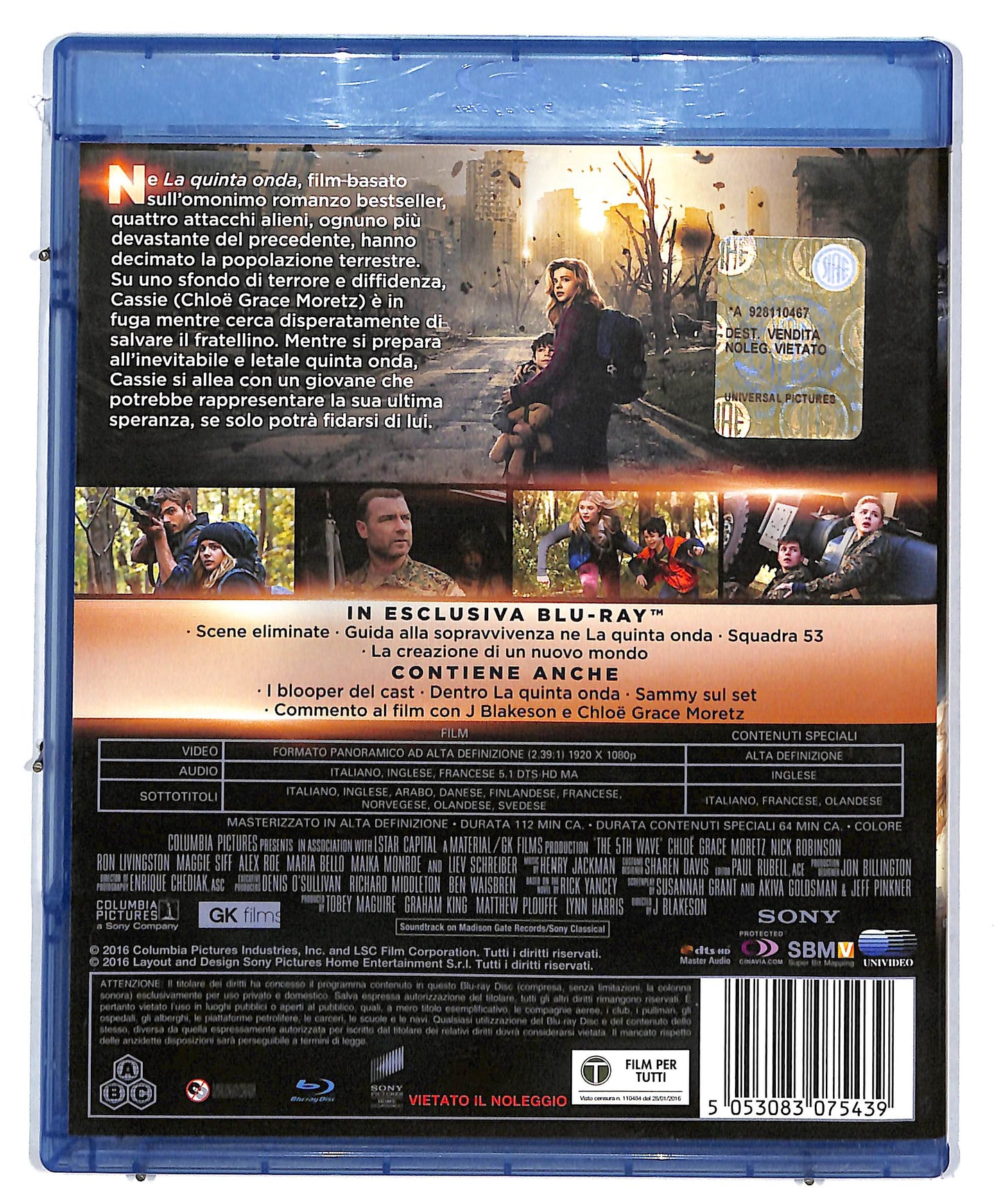 EBOND La Quinta Onda - Preparatevi BLURAY DB574929