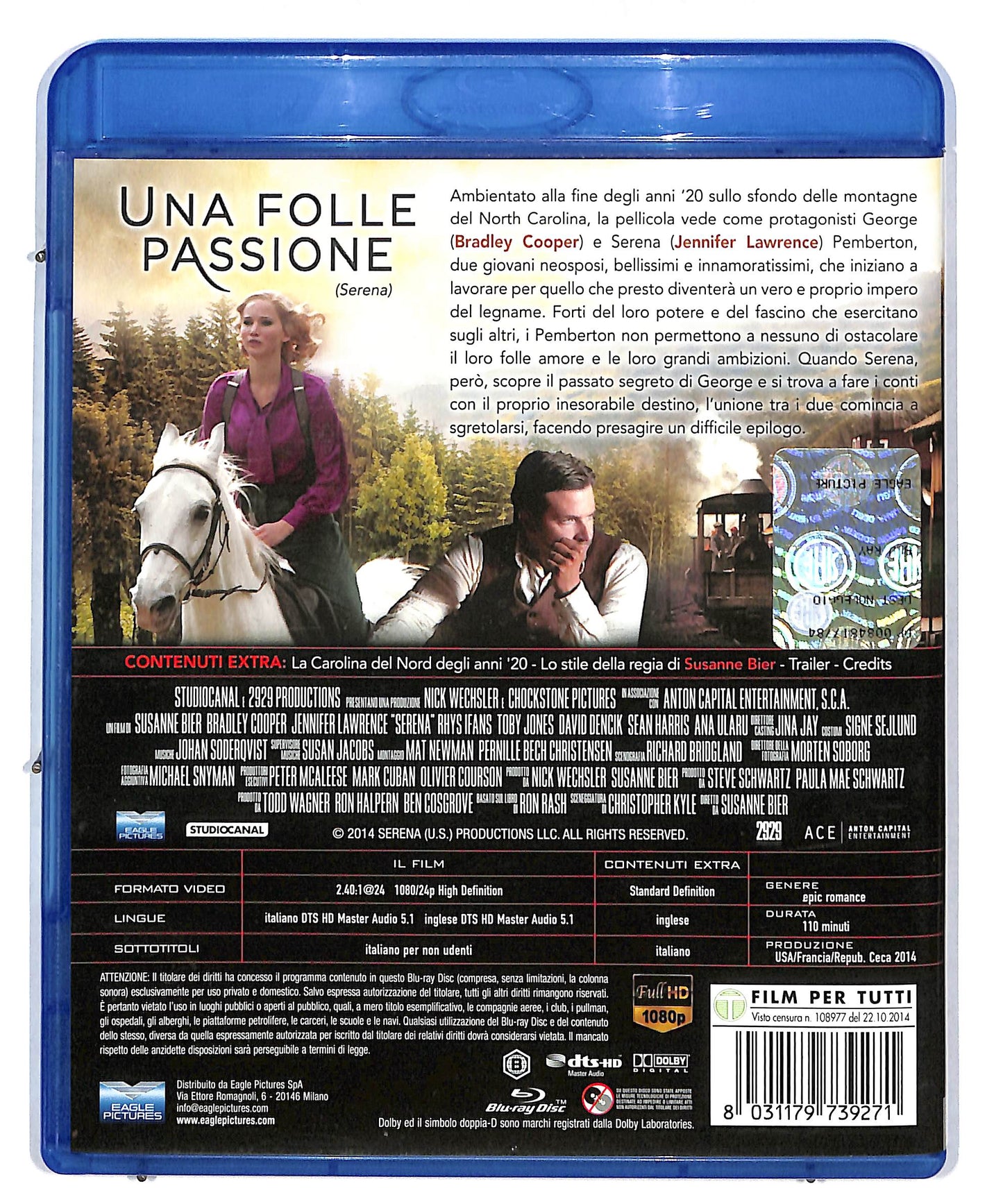EBOND Una folle passione NOLEGGIO BLURAY DB574947