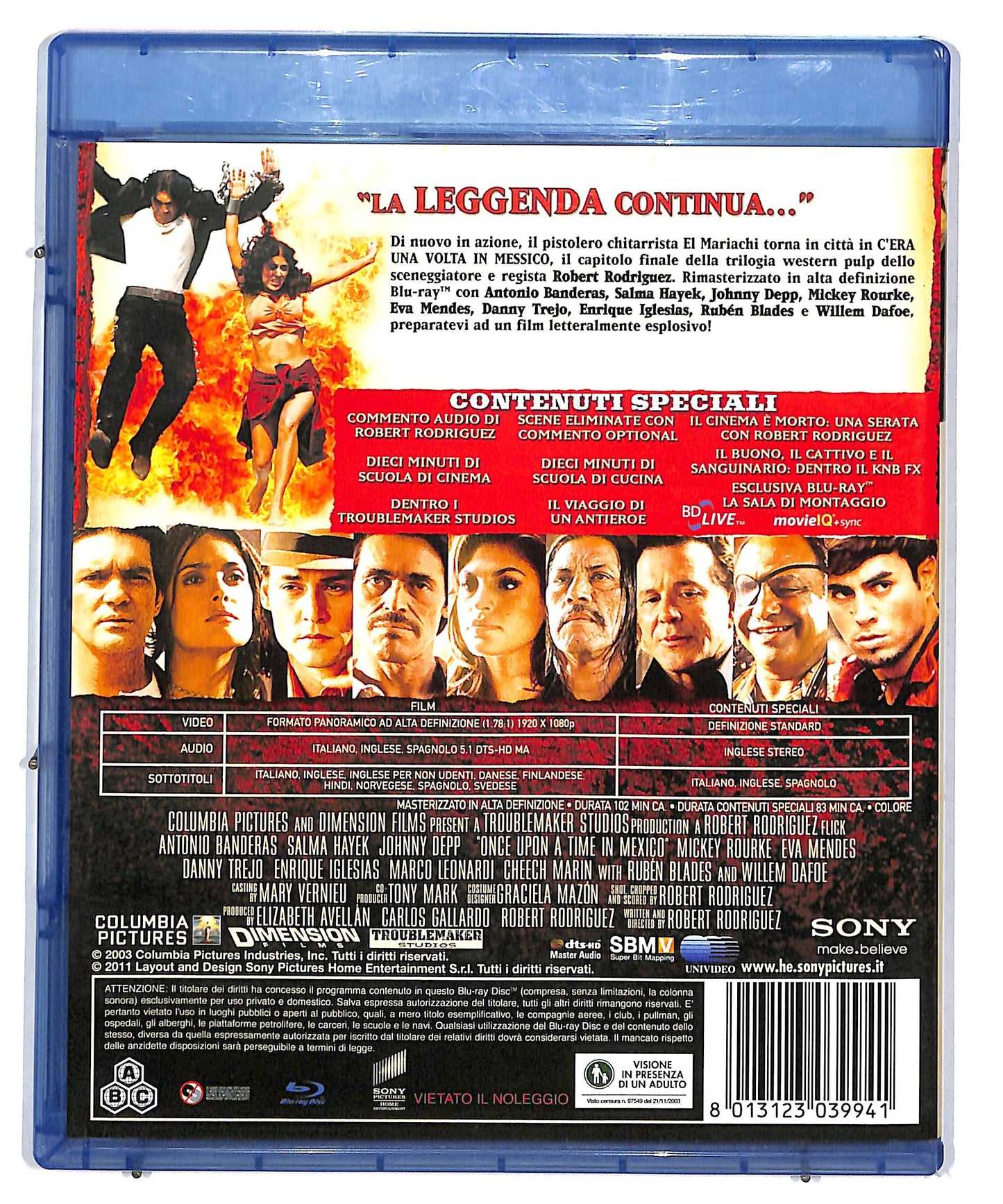 EBOND C'era Una Volta In Messico BLURAY DB574964