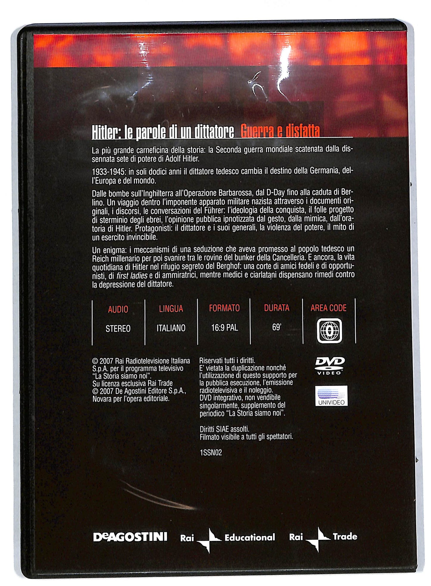 EBOND Hitler le parole di un dittatore - guerra EDITORIALE DVD DB575307