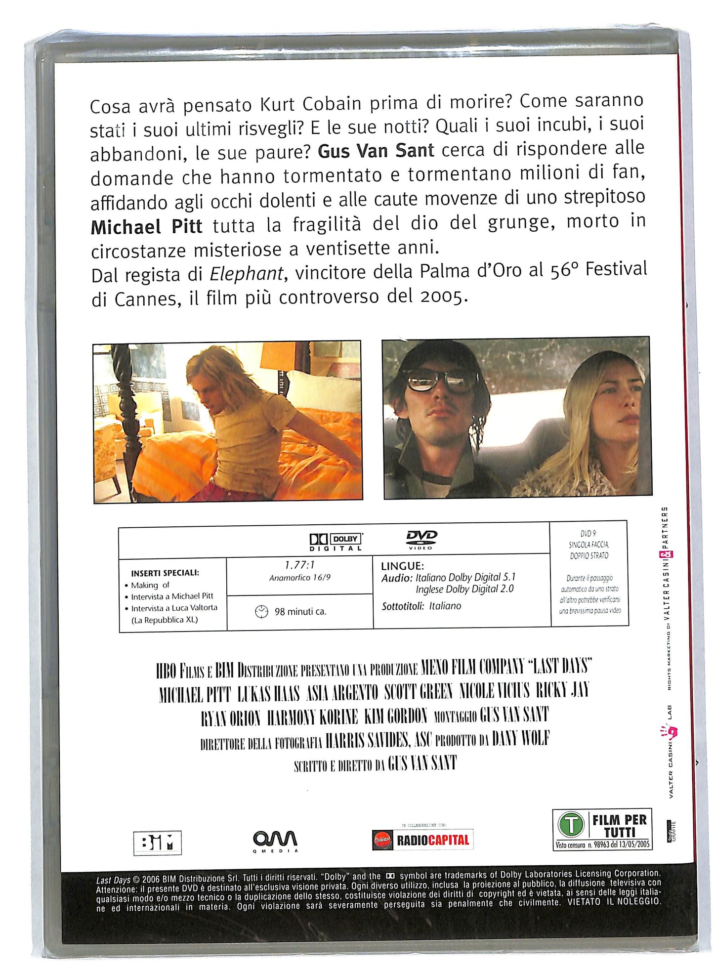 EBOND Last days EDITORIALE DVD DB575311