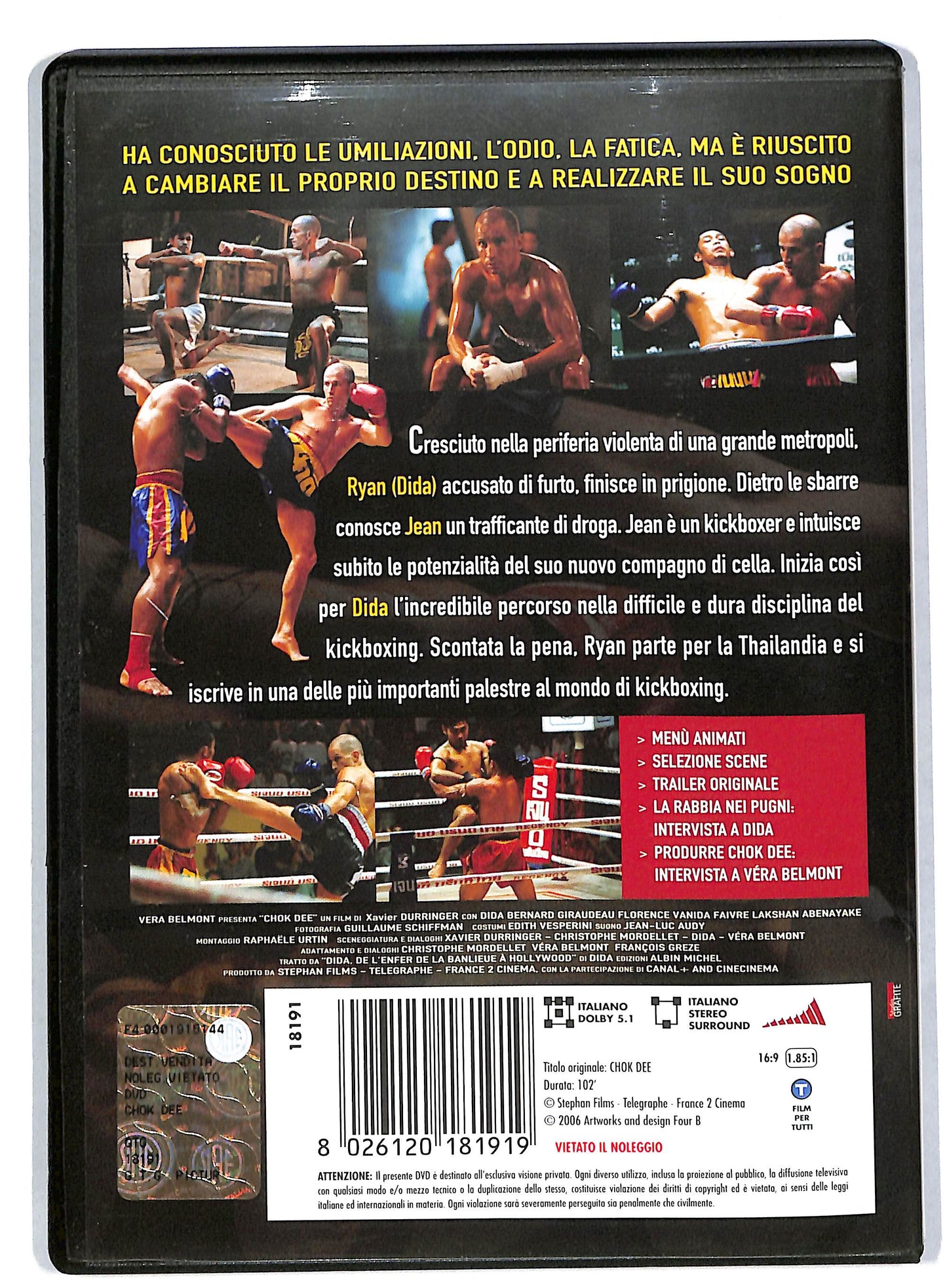 EBOND Chok Dee - The Kickboxer Di Xavier Durringer DVD DB575325