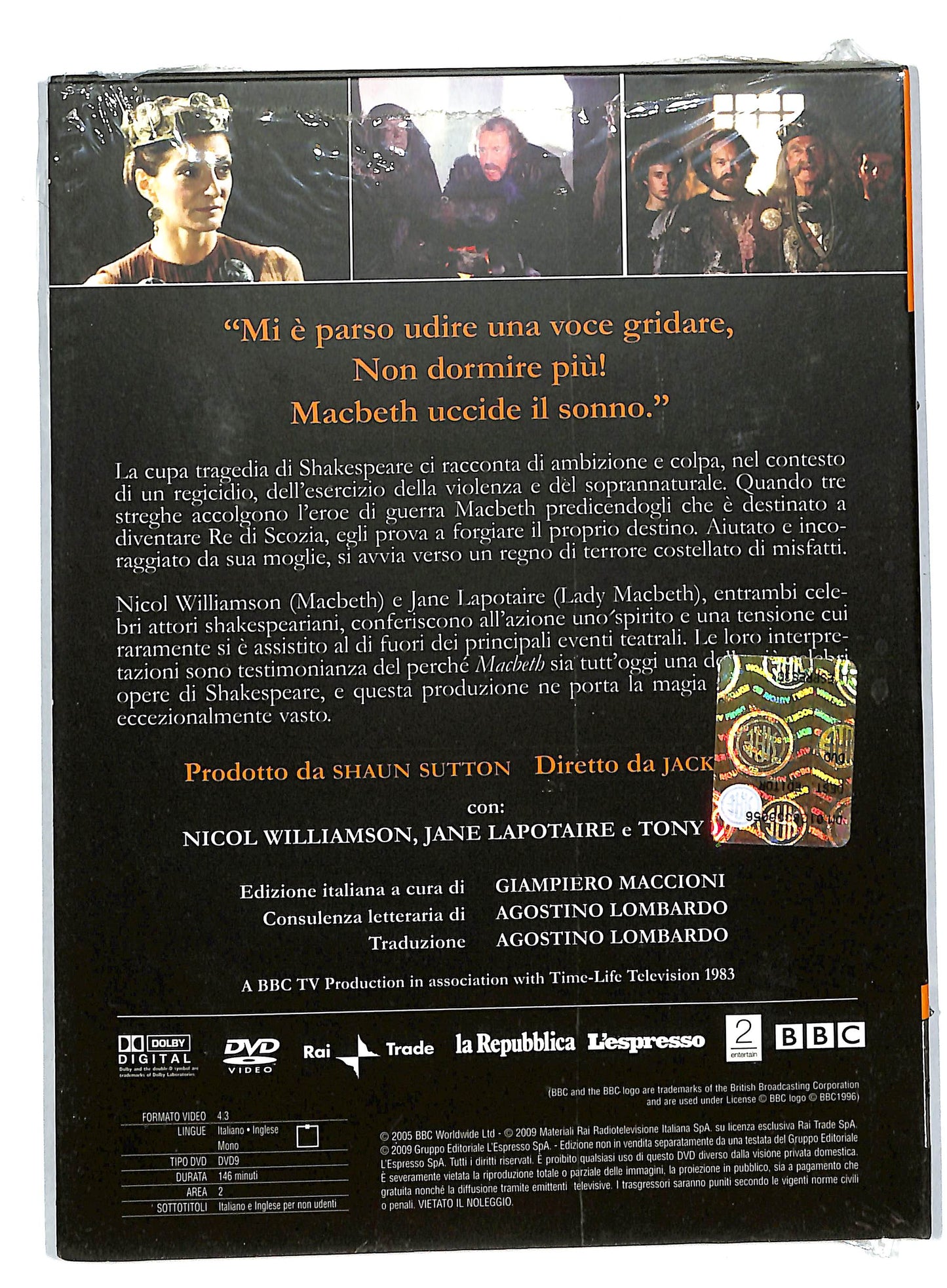 EBOND Macbeth DVD EDITORIALE DVD DB575342