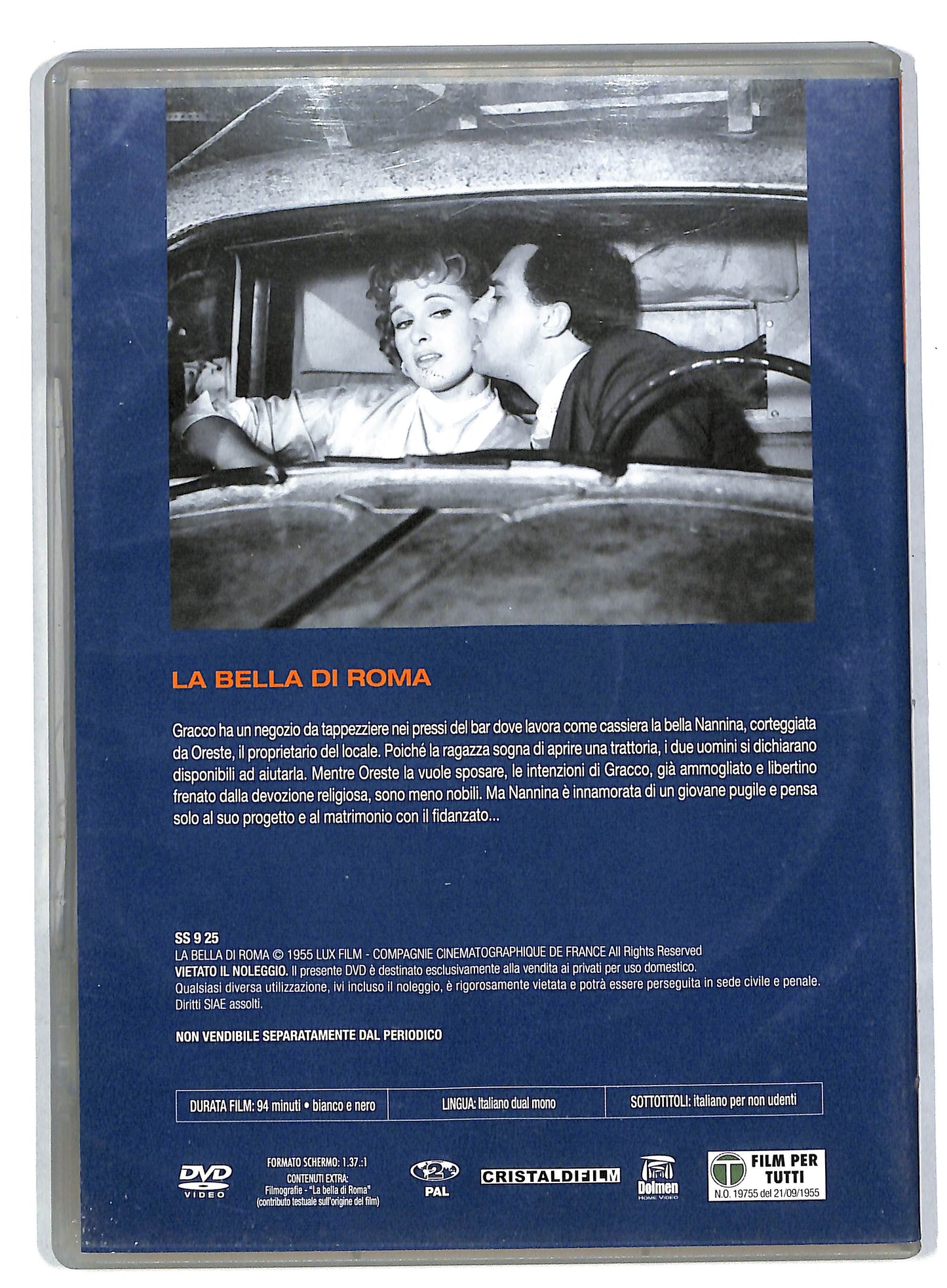 EBOND La bella di Roma EDITORIALE DVD DB575363