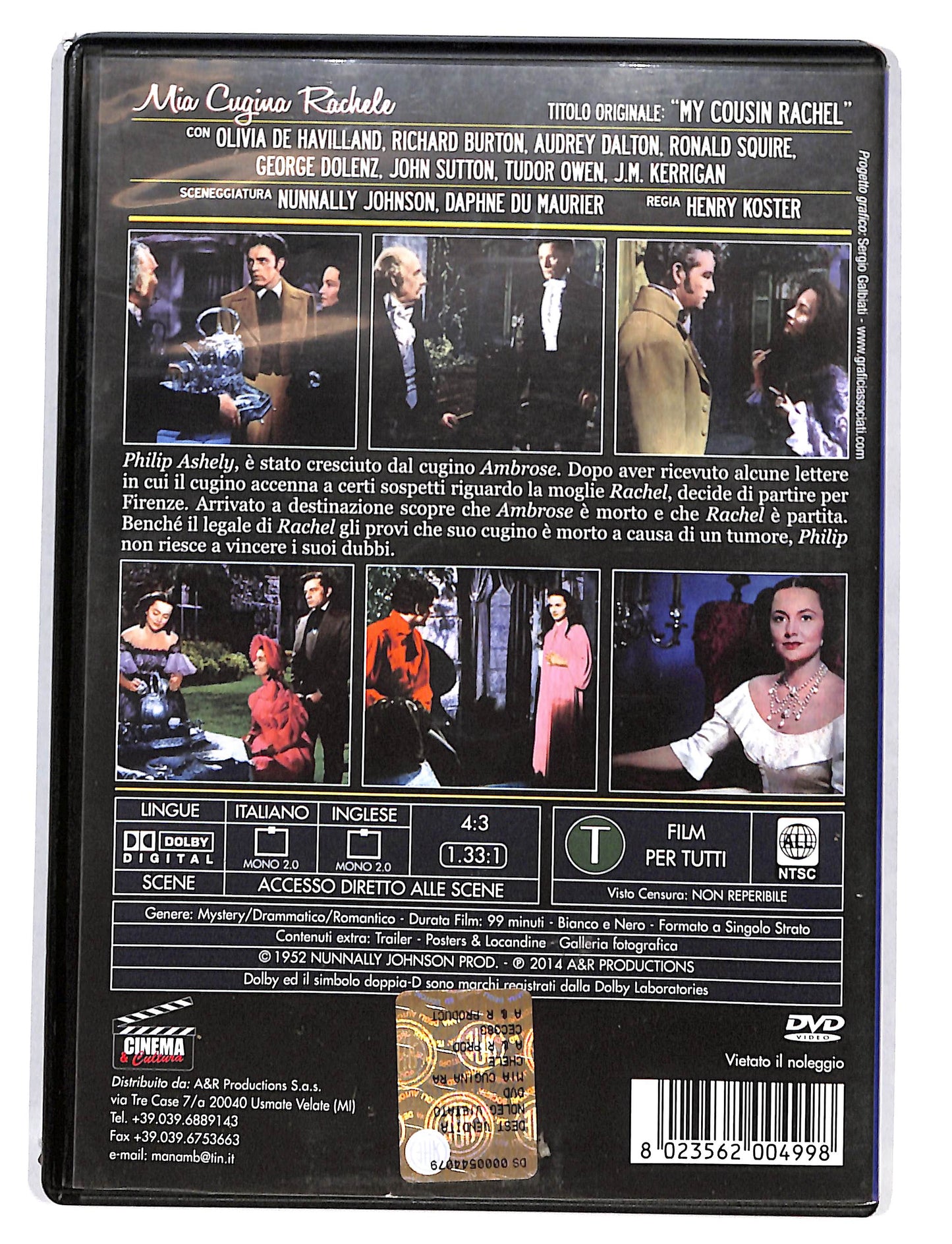 EBOND Mia Cugina Rachele DVD DB577418