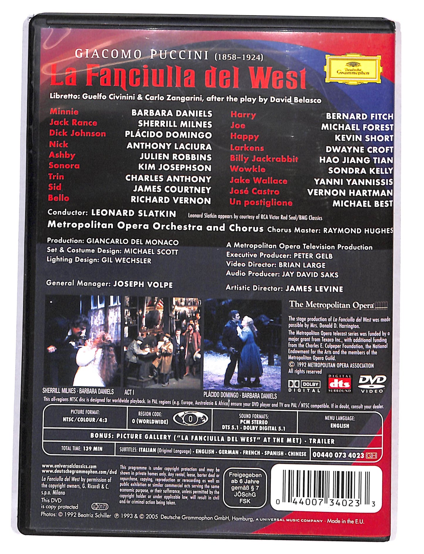 EBOND Puccini - La fanciulla del West DVD DB577430