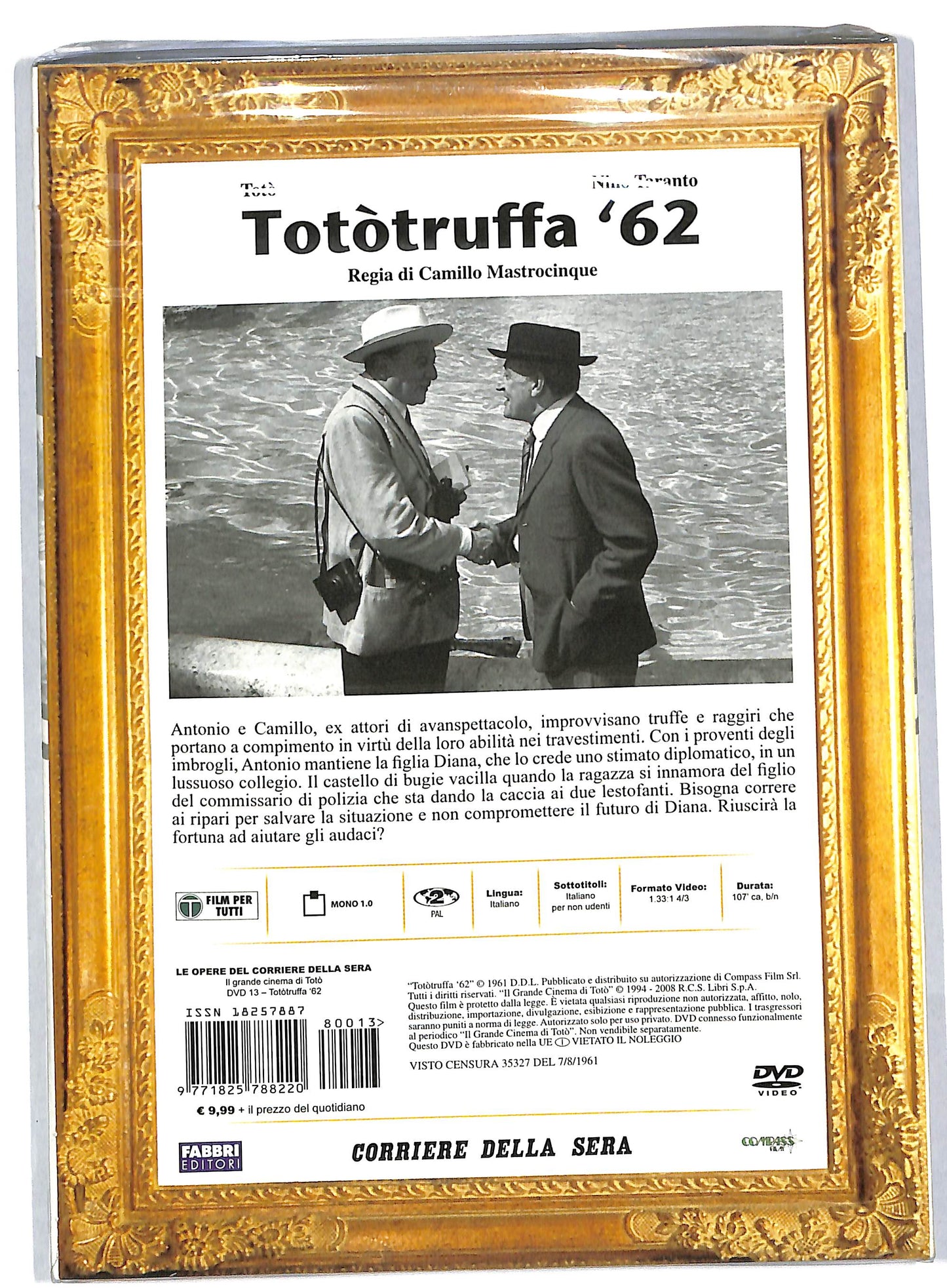 EBOND Il grande cinema di Toto - Tototruffa '62 EDITORIALE DVD DB577622