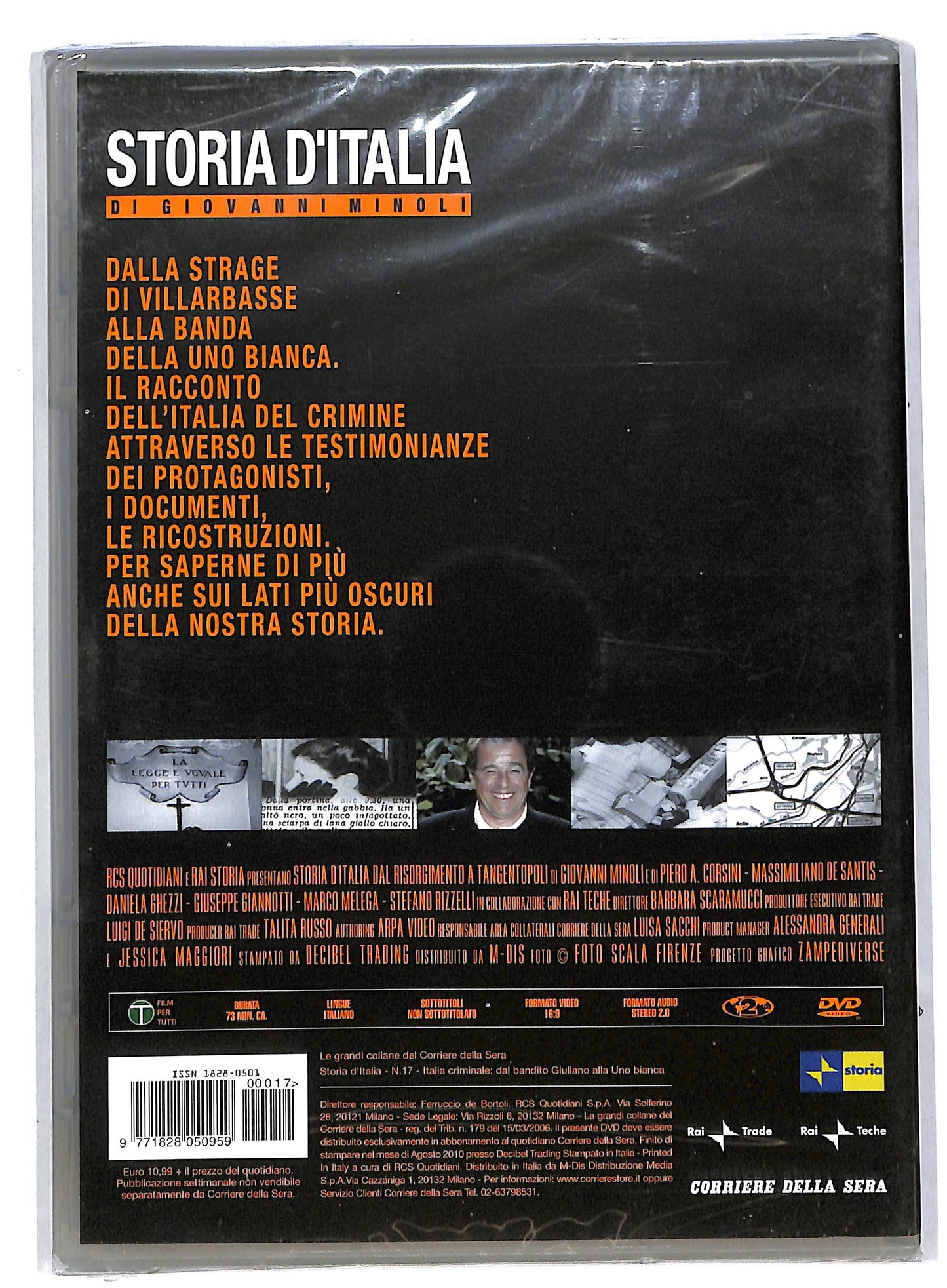 EBOND Italia criminale dal bandito giuliano alla uno EDITORIALE DVD DB577624