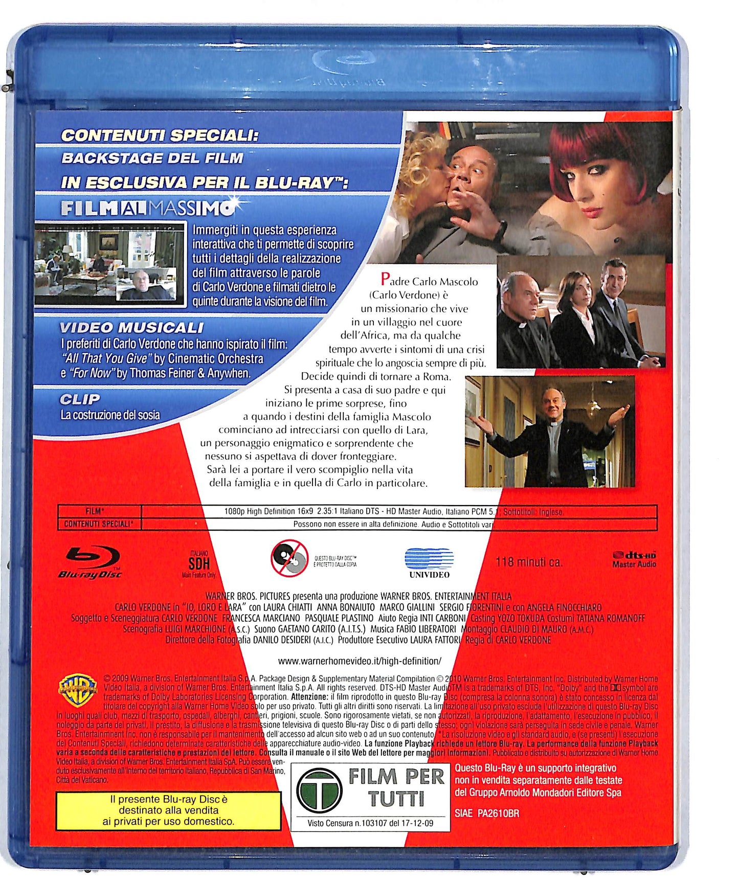 EBOND Io loro e Lara EDITORIALE BLURAY DB577636