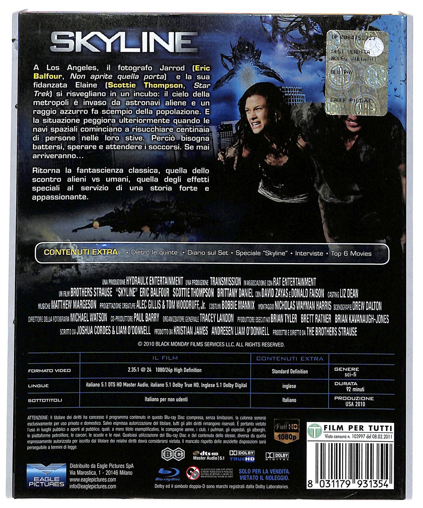 EBOND Skyline Slipcase BLURAY DB577640