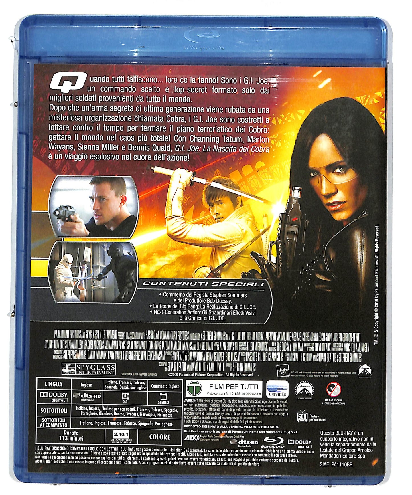 EBOND G.I. Joe la nascita dei cobra EDITORIALE BLURAY DB577653