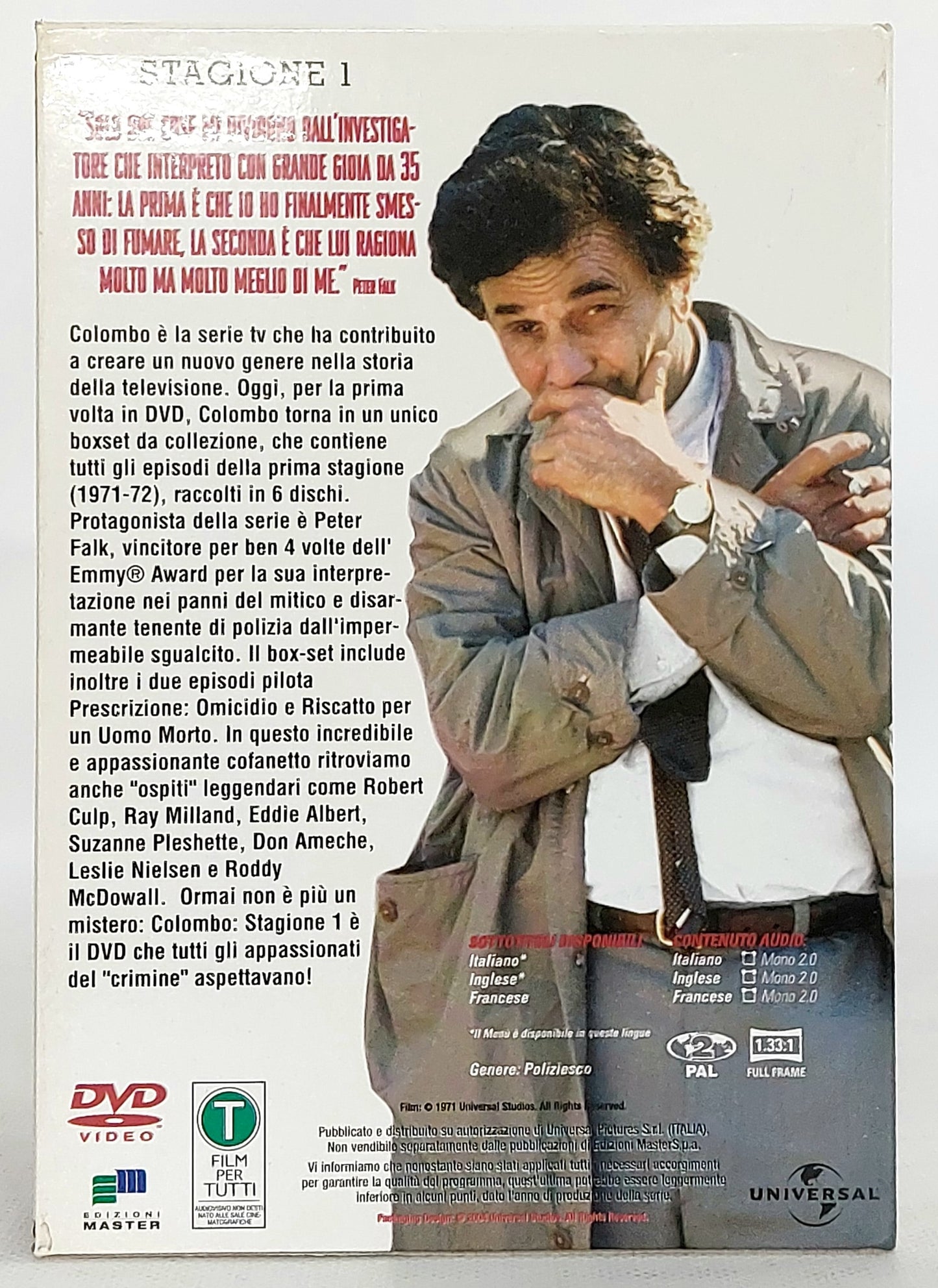 EBOND Colombo stagione 1 - box 6 dischi DVD DB577801