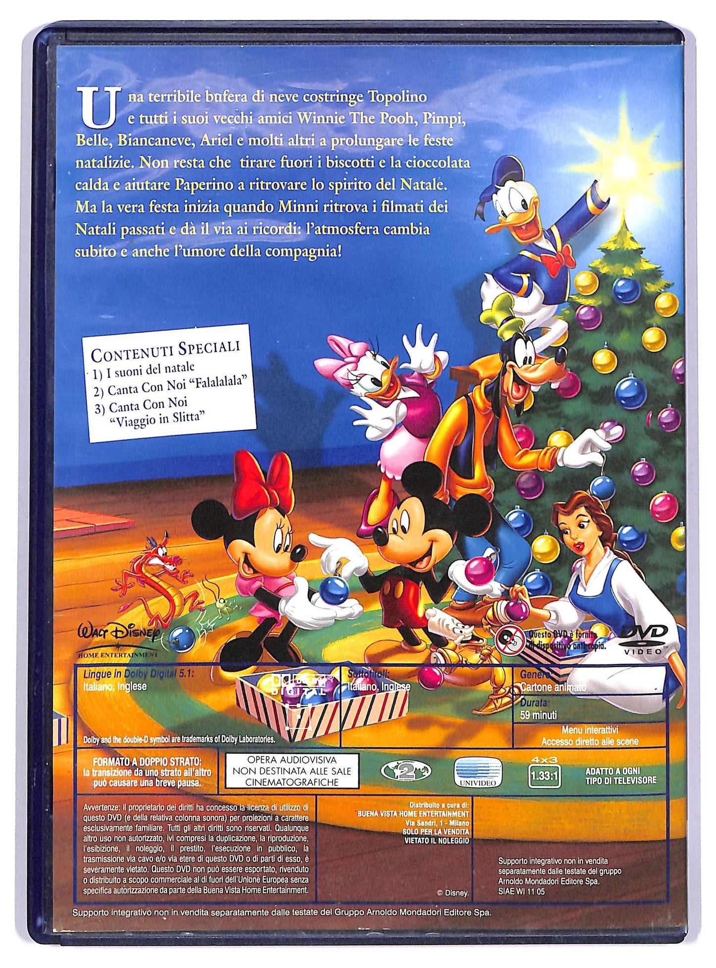 EBOND Il bianco natale di topolino - e festa in casa disney DVD DB578010
