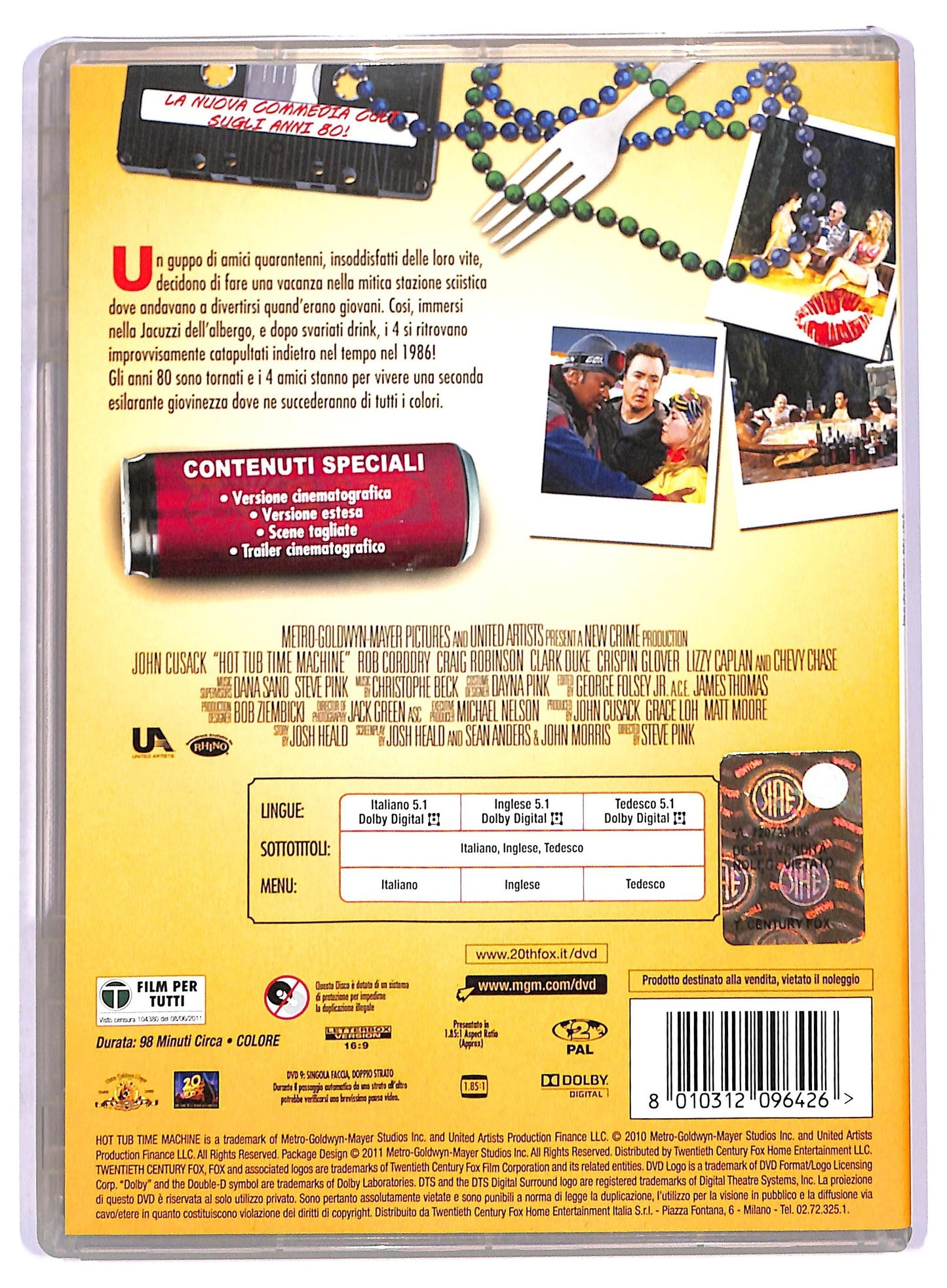 EBOND Un Tuffo Nel Passato NOLEGGIO DVD DB578017