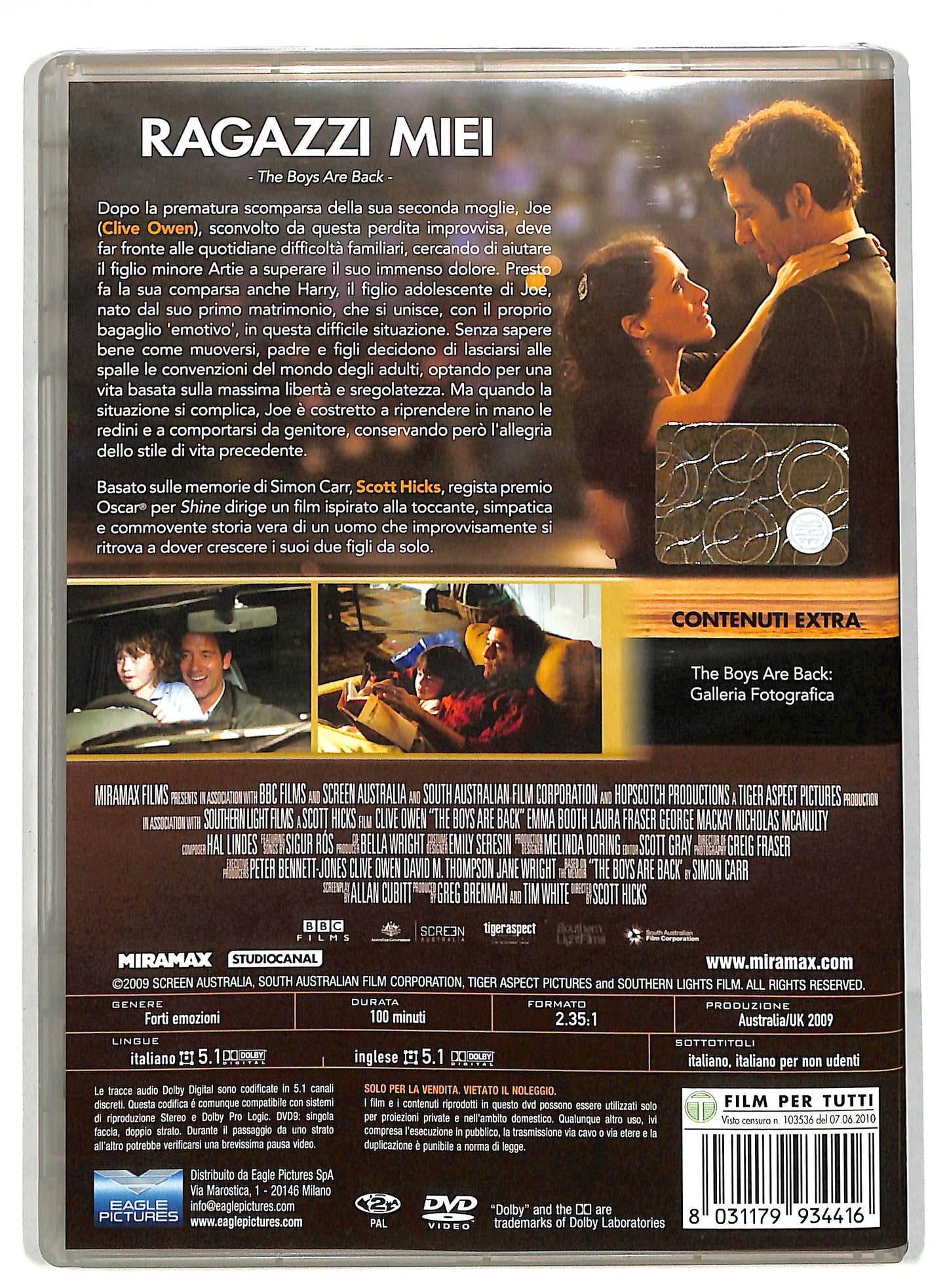 EBOND Ragazzi miei NOLEGGIO DVD DB578033