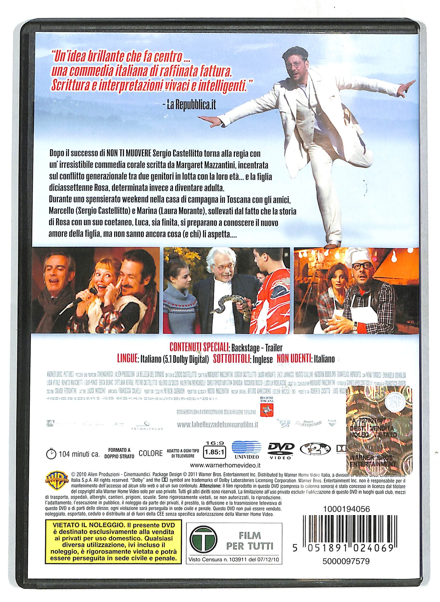 EBOND La bellezza del somaro NOLEGGIO DVD DB578035
