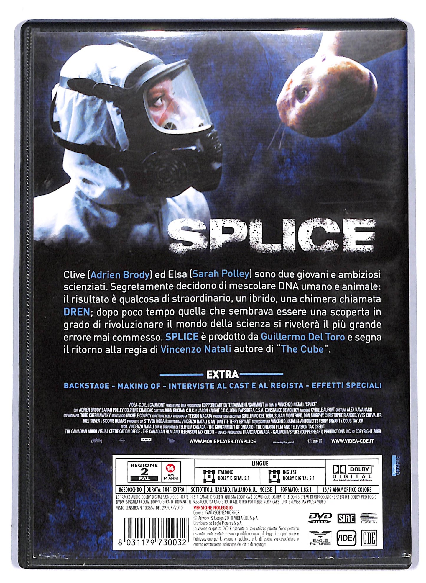 EBOND Splice NOLEGGIO DVD DB578041