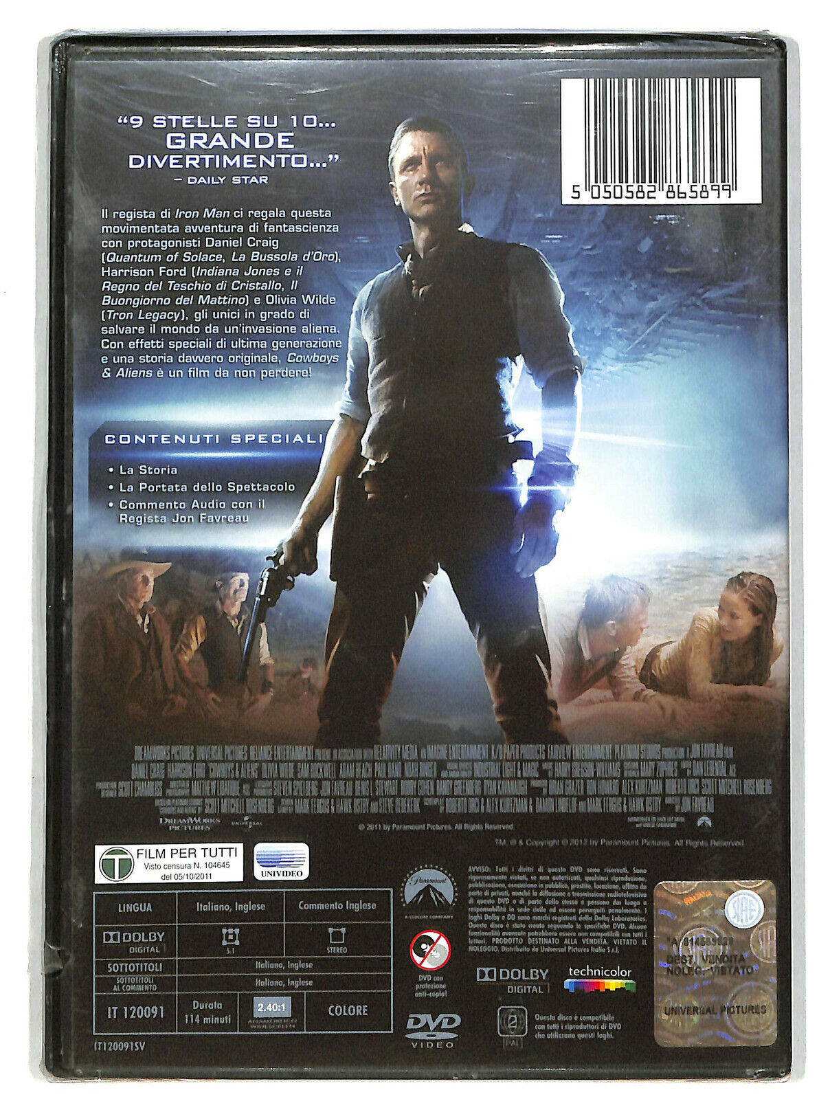 EBOND Cowboys & Aliens NOLEGGIO DVD DB578052