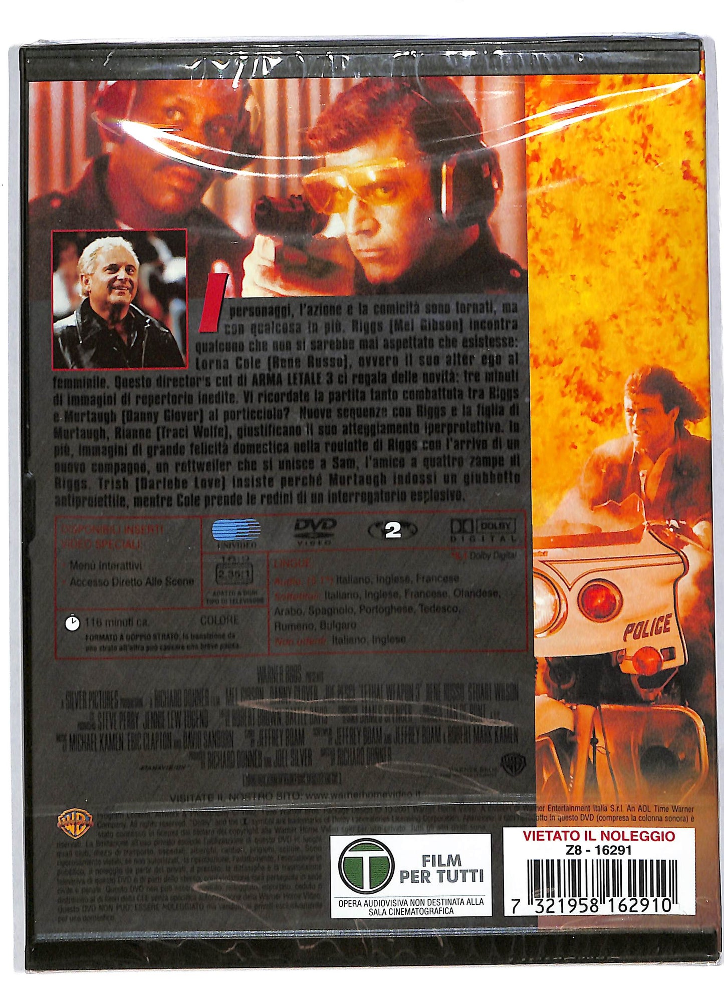 EBOND Arma Letale 3 SNAPPER DVD DB578127