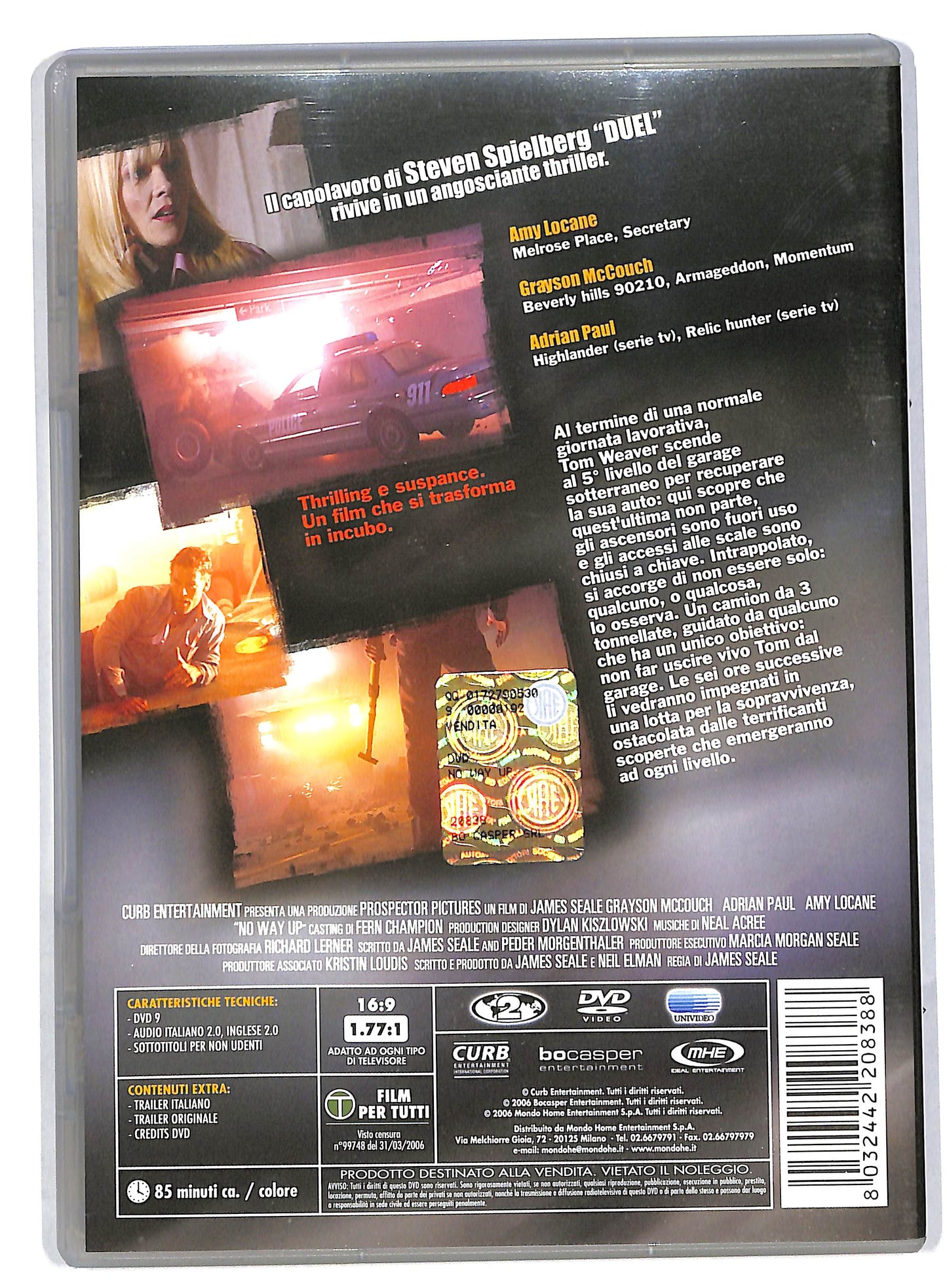 EBOND No Way Up - Non Avrai Via Di Scampo DVD DB578131