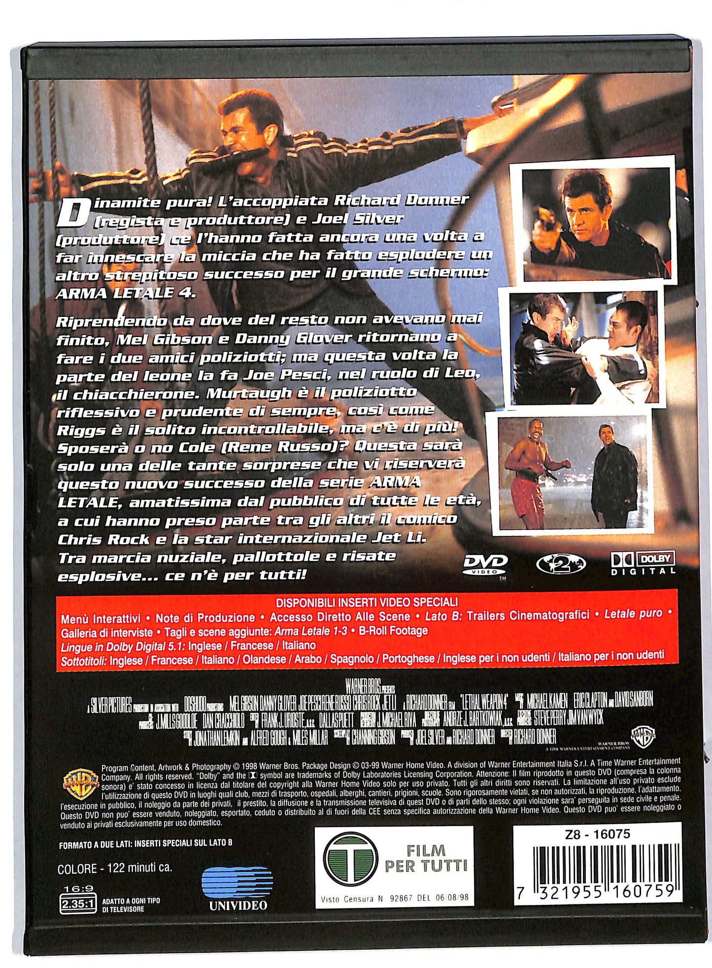 EBOND Arma letale 4 SNAPPER DVD DB578142