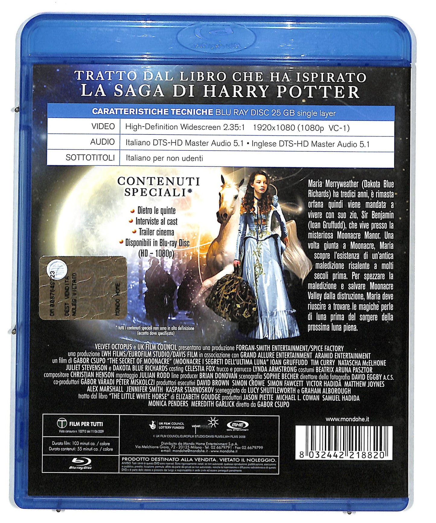 EBOND Moonacre - I segreti dell'ultima luna BLURAY DB578340