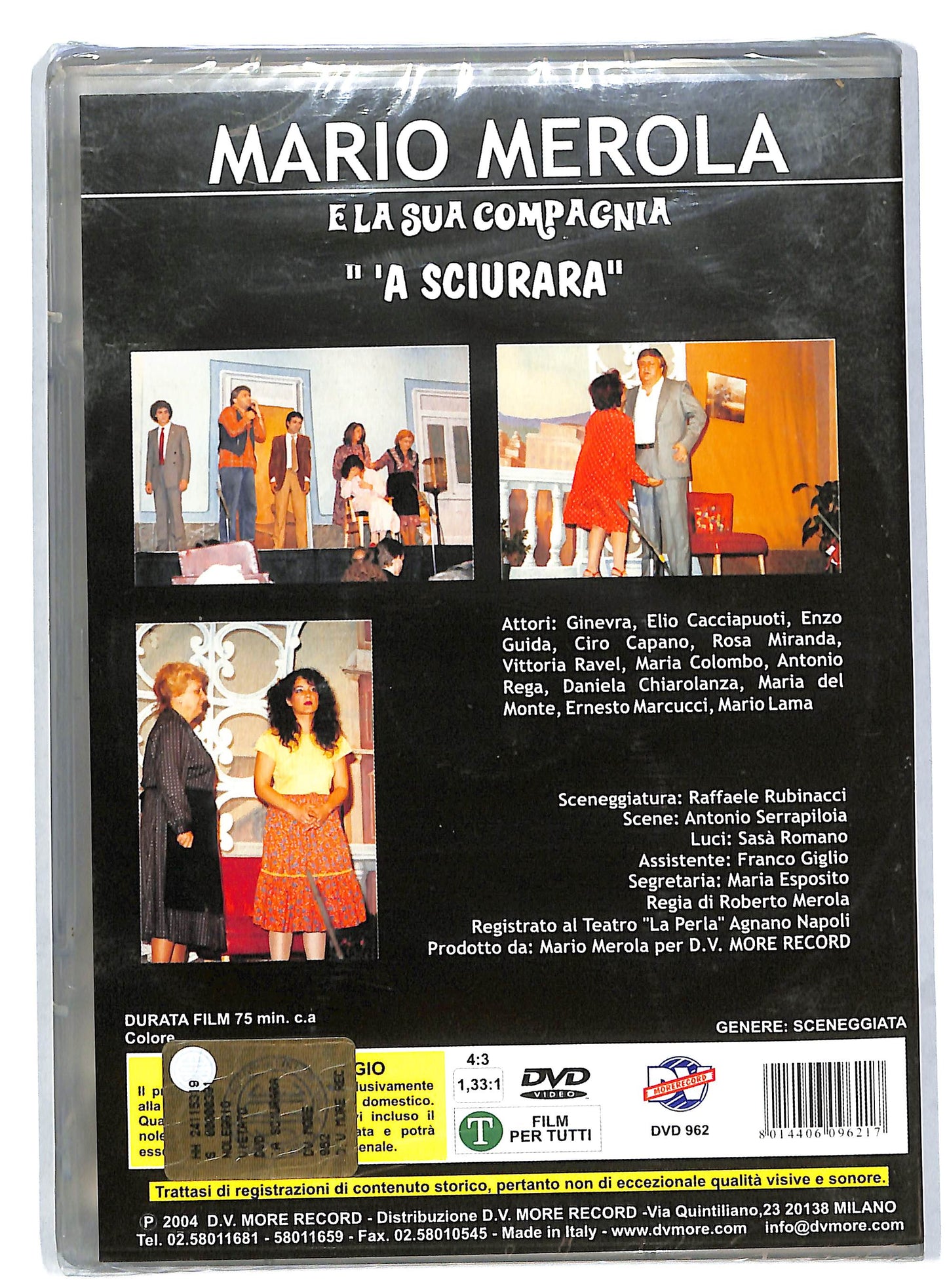 EBOND 'A sciurara - Mario Merola DVD DB578371