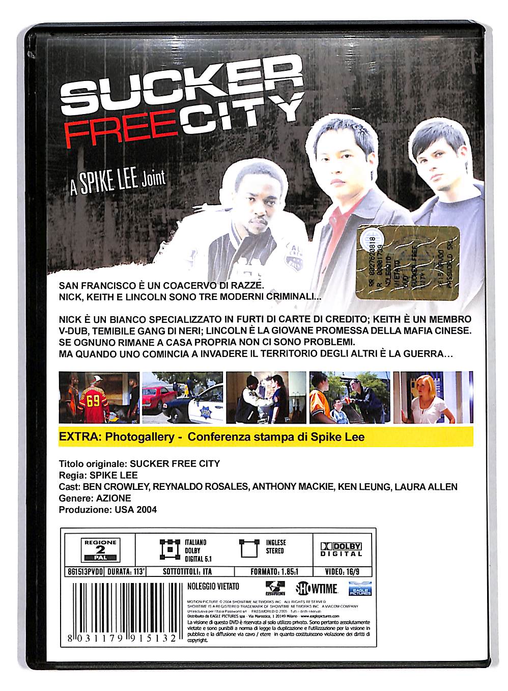EBOND Sucker Free City Noleggio NOLEGGIO DVD DB579017