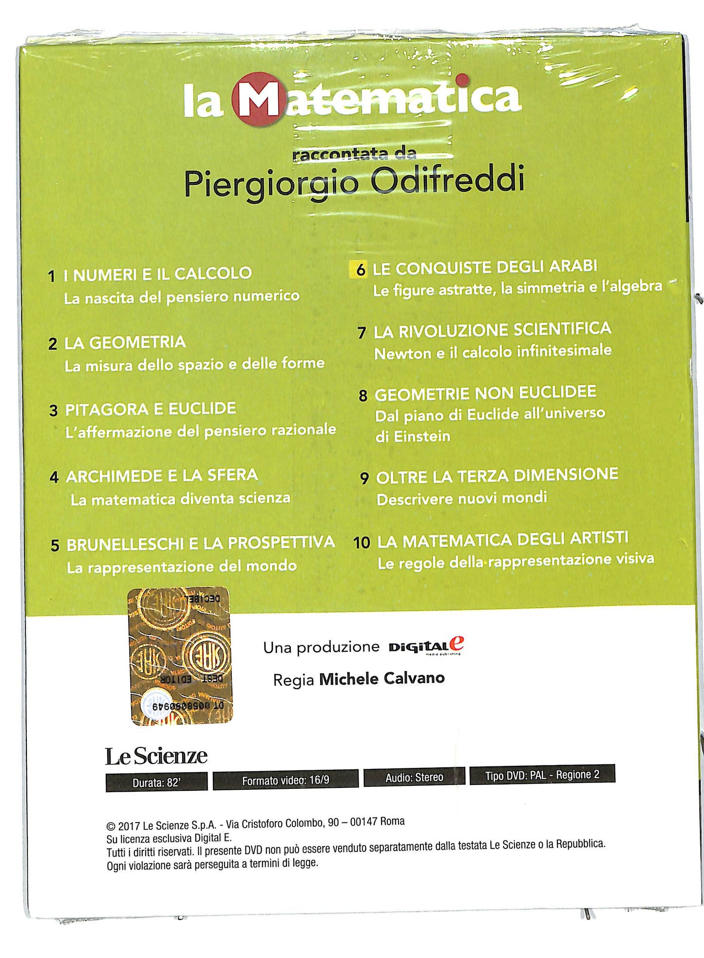 EBOND Le conquiste degli arabi vol 6 - la matematica EDITORIALE DVD DB579234