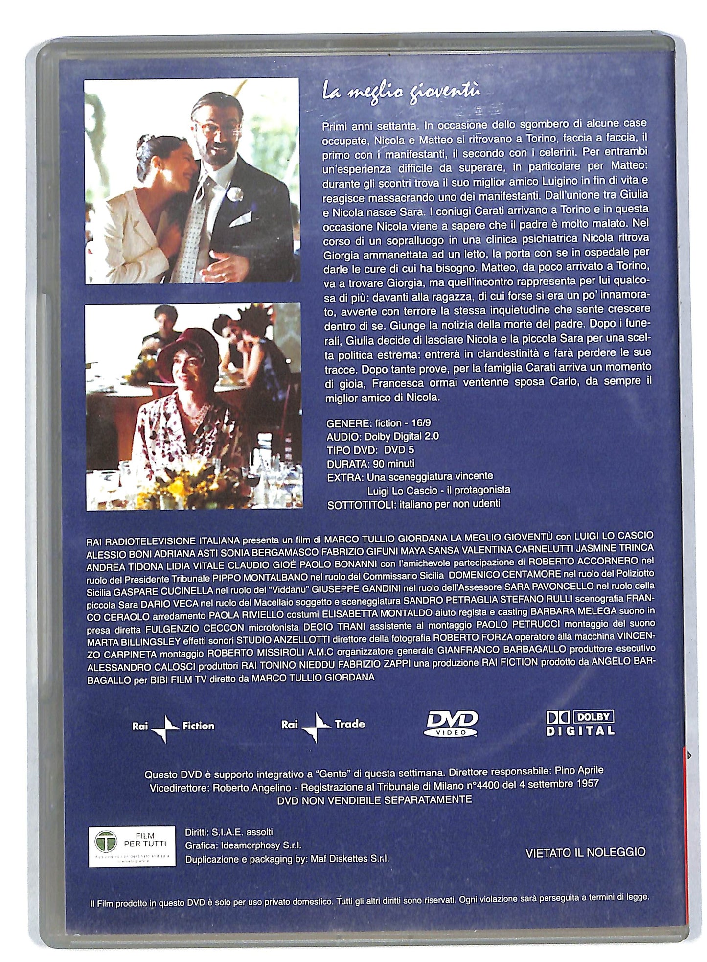 EBOND La meglio gioventu seconda parte EDITORIALE DVD DB579246
