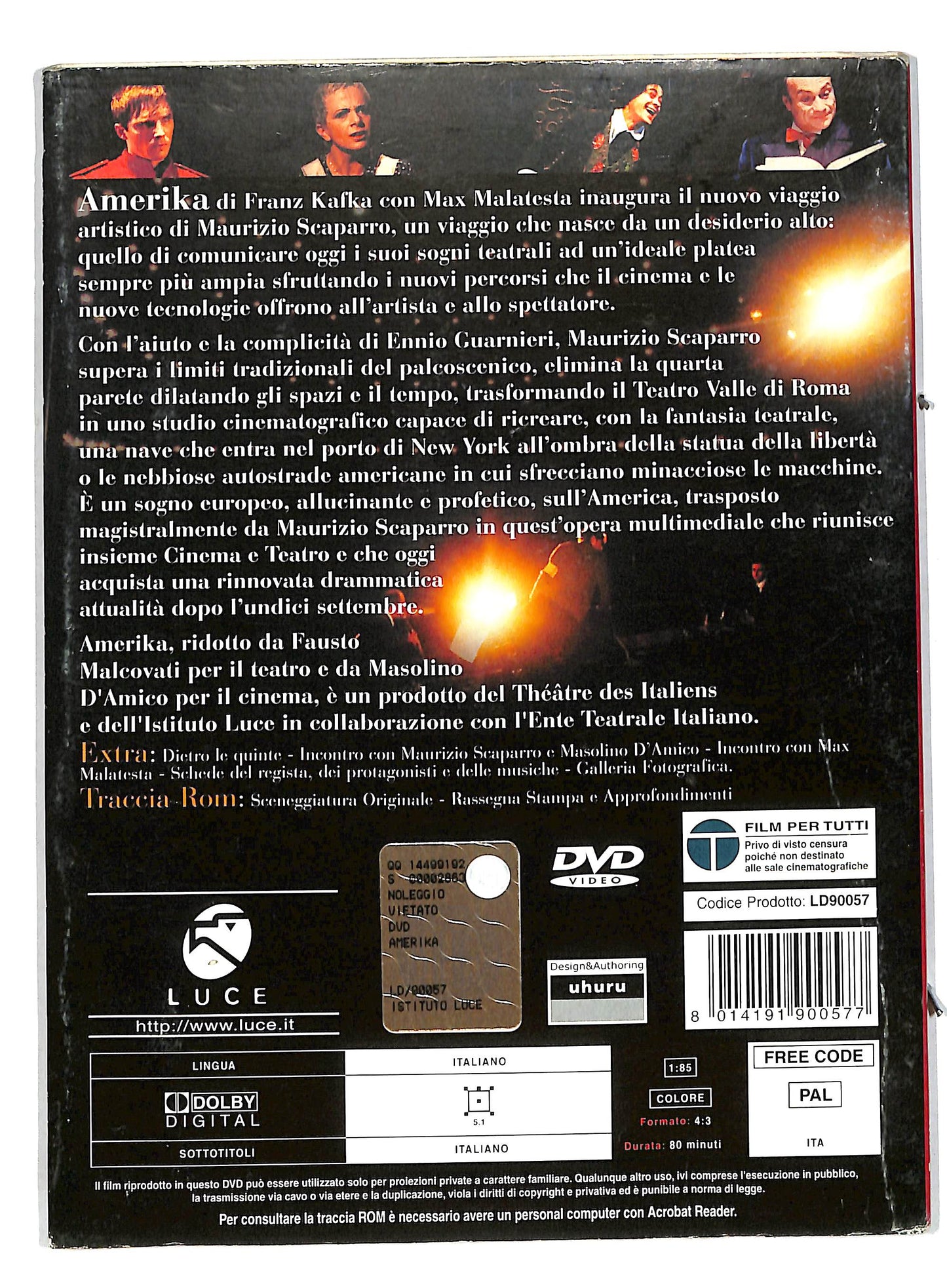 EBOND Amerika DIGIPACK DVD DB579258