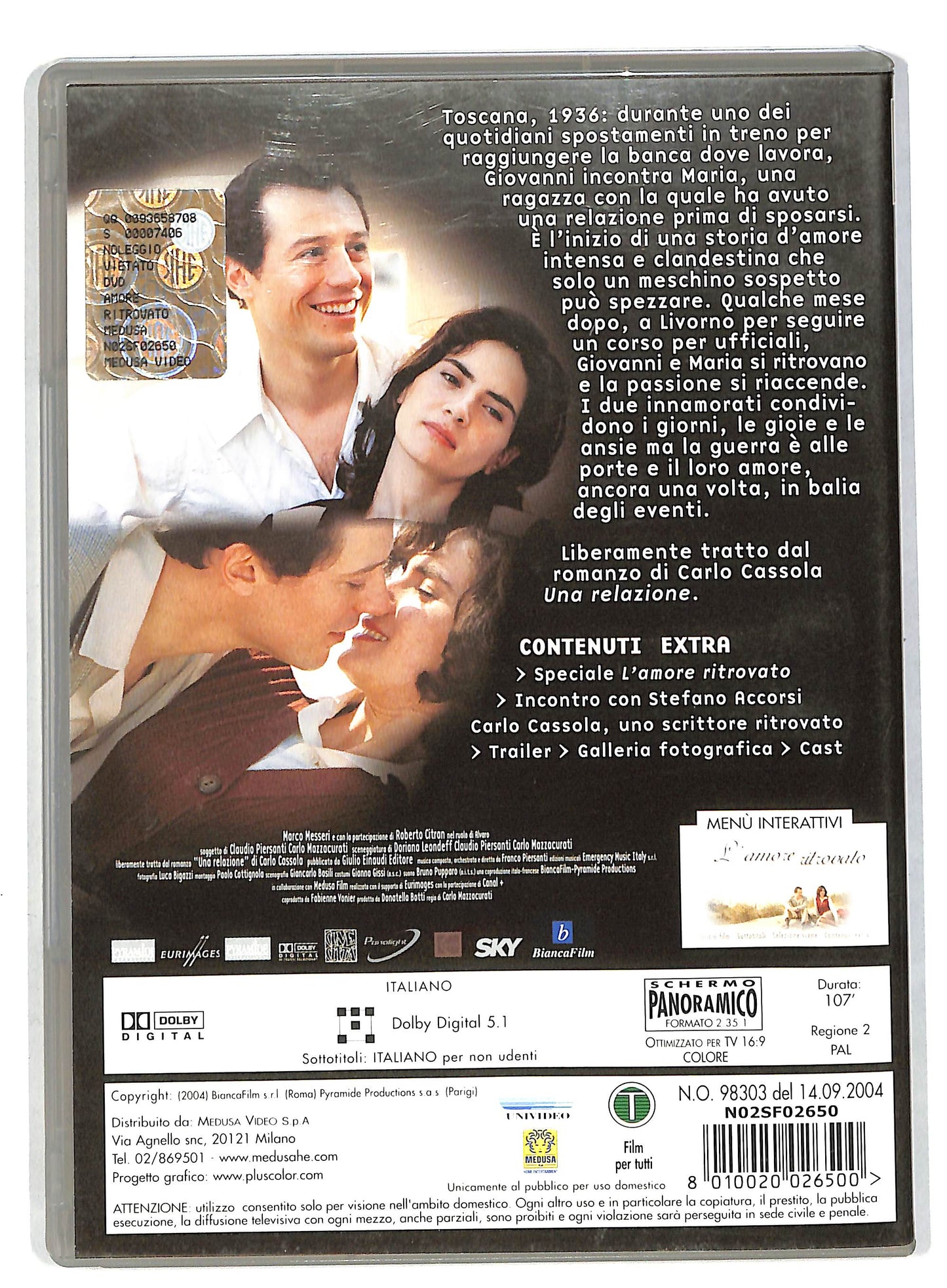 EBOND L'amore ritrovato DVD DB579262