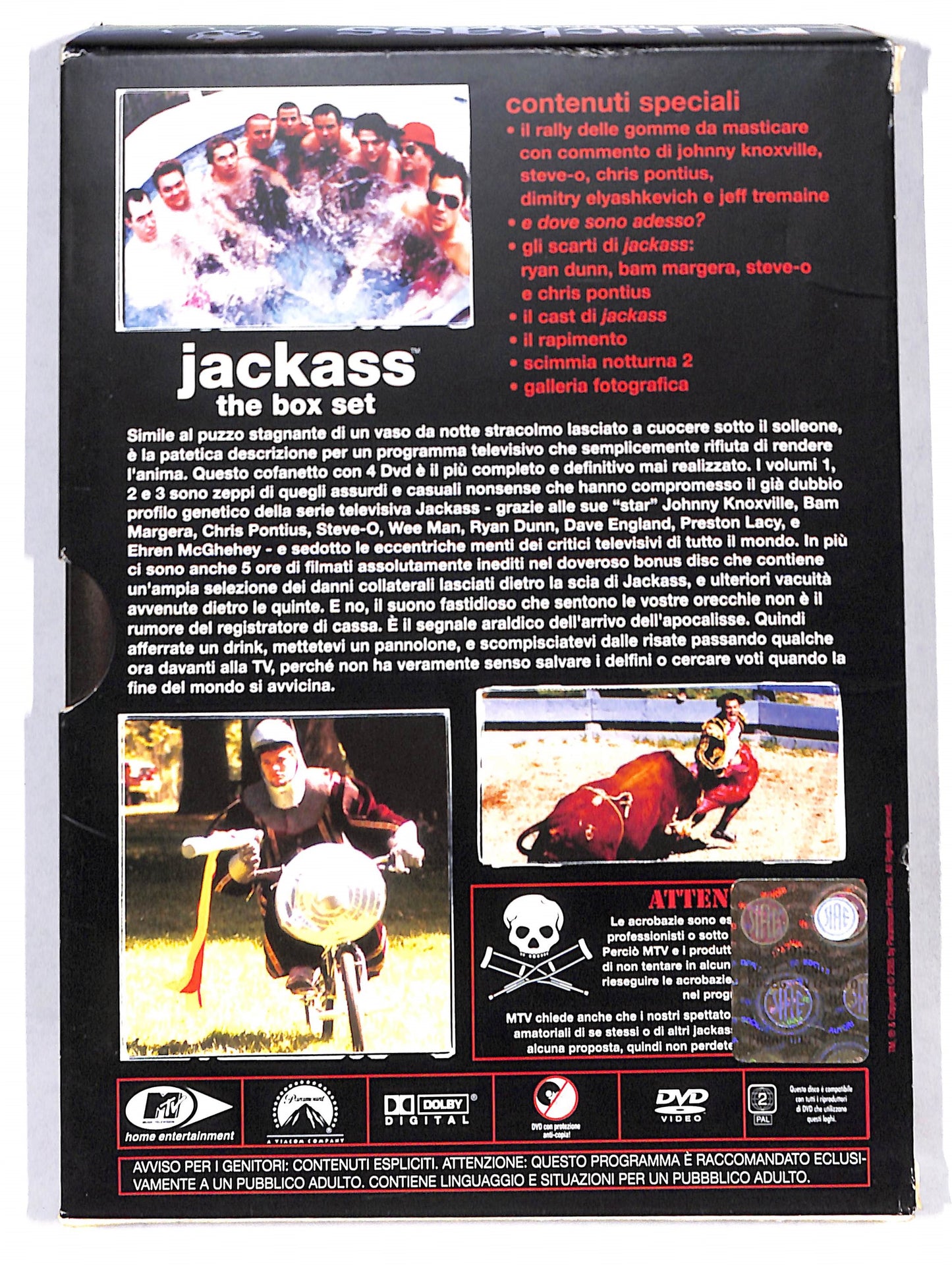 EBOND Jackass - The Box Set ( 4 ) DVD DB580608
