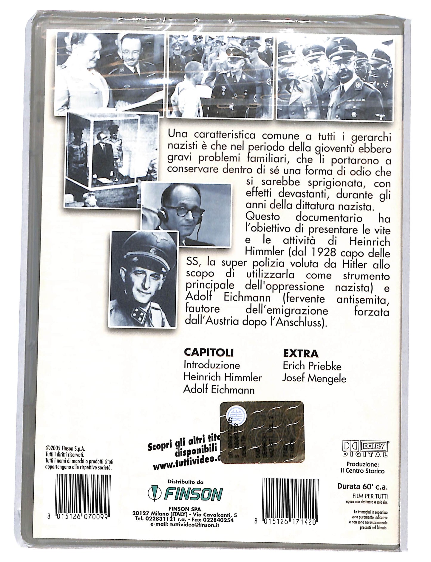 EBOND I Gerarchi Nazisti - i crimini di Himmler e Eichmann DVD DB580638