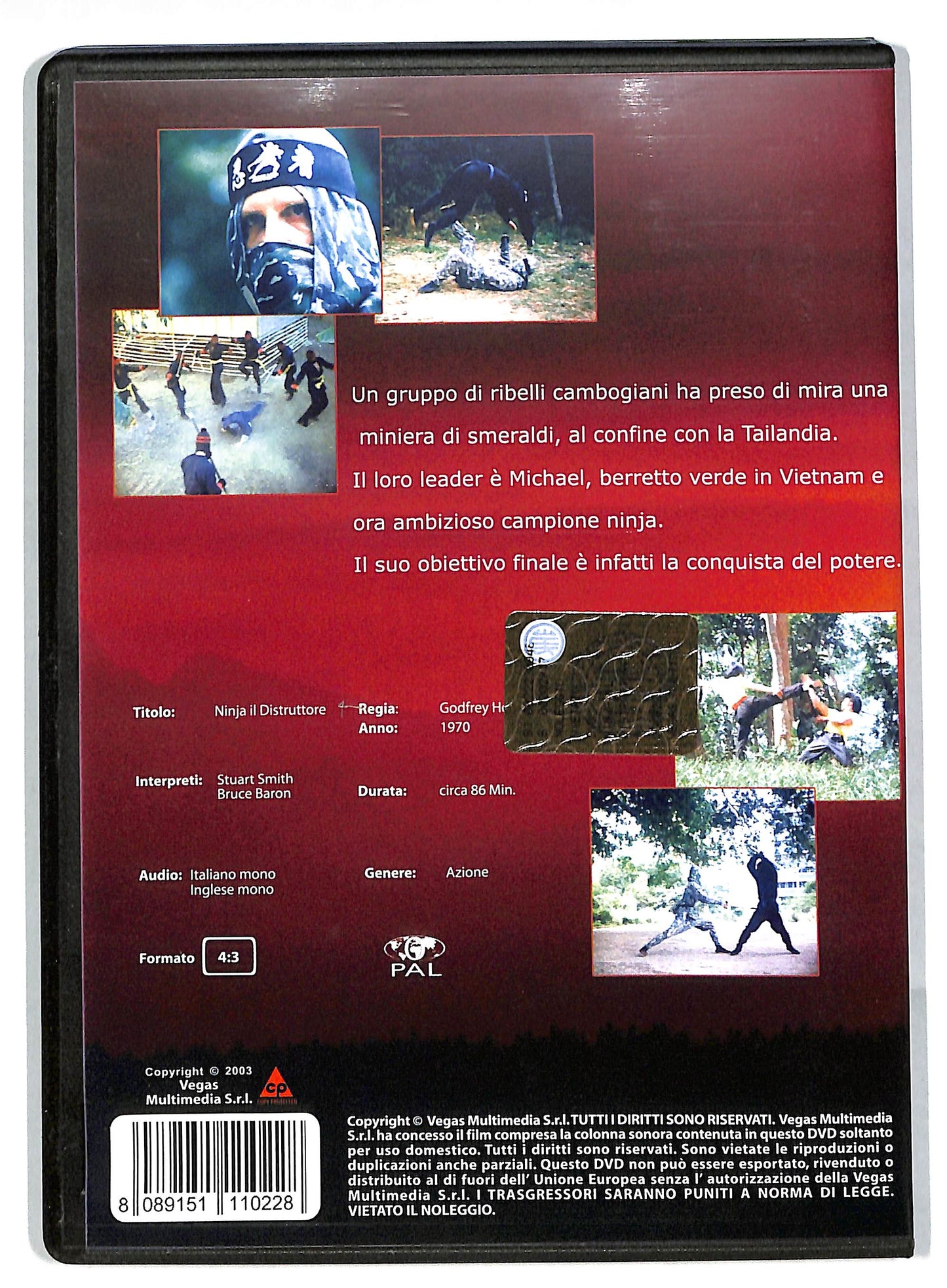 EBOND Ninja il Distruttore DVD DB581427