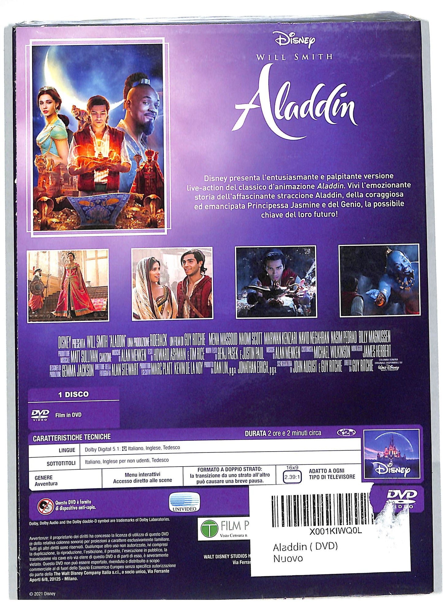 EBOND Aladdin EDITORIALE DVD DB581450
