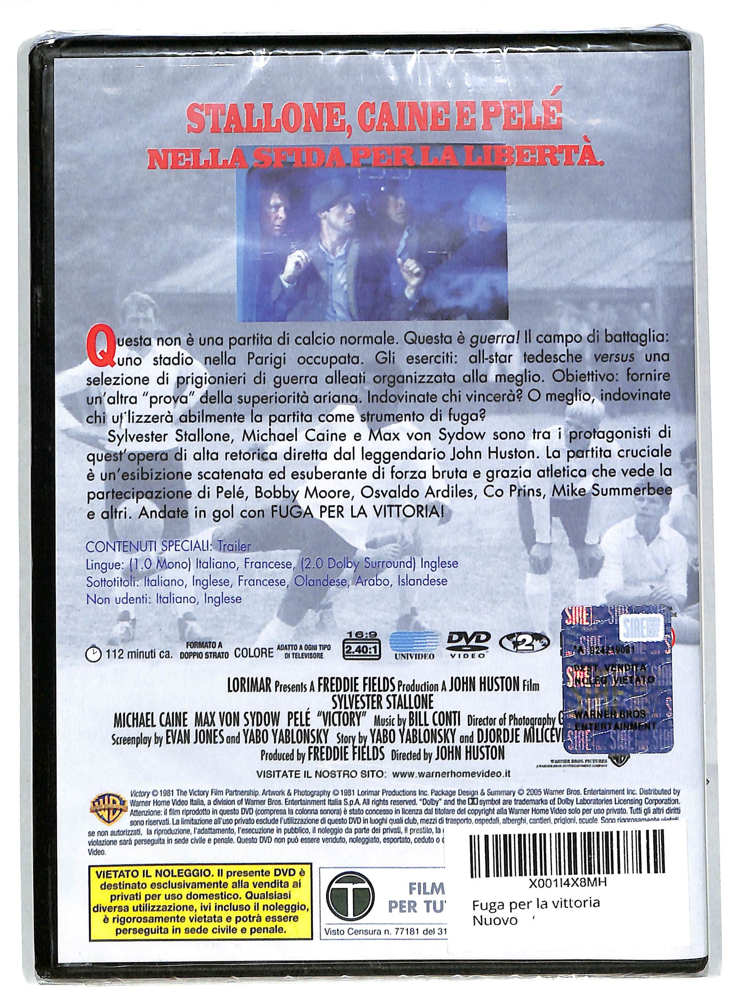EBOND Fuga per la vittoria DVD DB581453