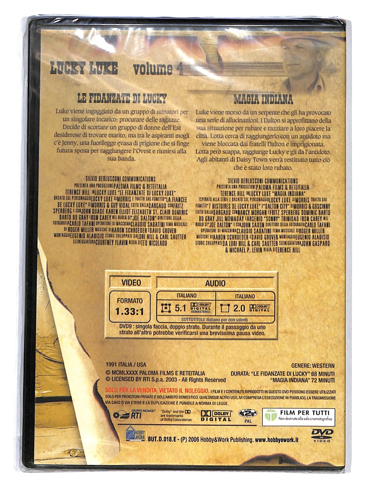 EBOND Lucky Luke volume 4 EDITORIALE DVD DB582111