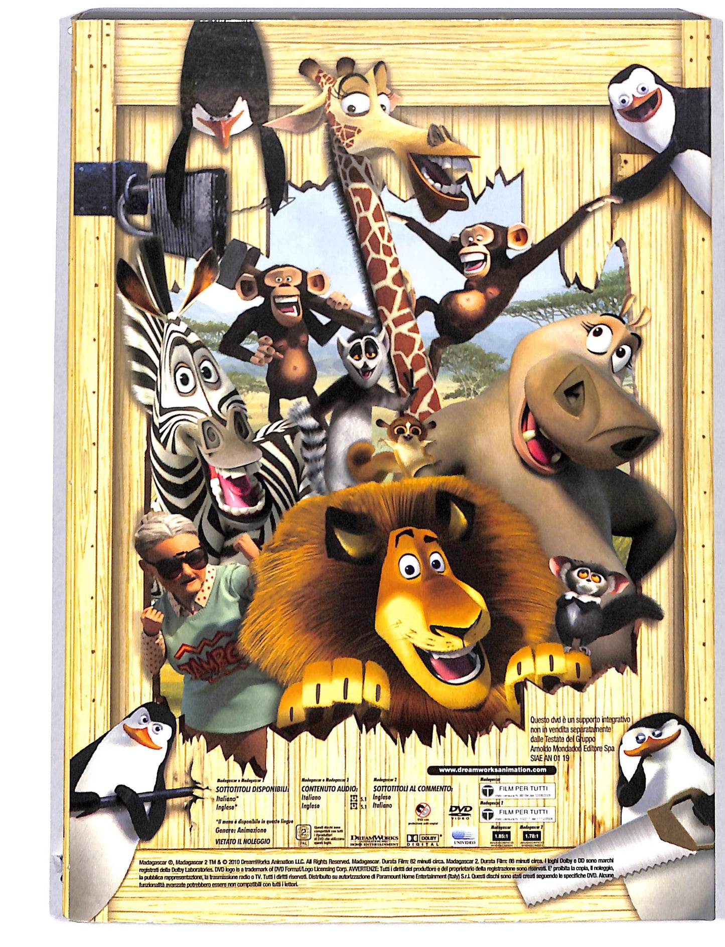 EBOND Madagascar la collezione completa DVD DB582134