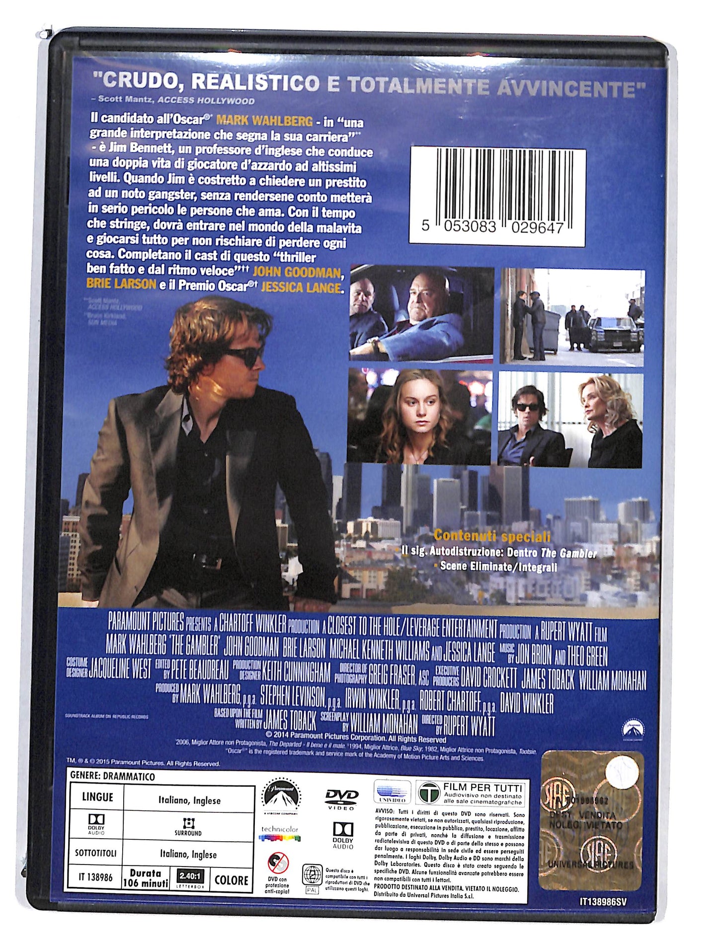 EBOND The Gambler NOLEGGIO DVD DB582308
