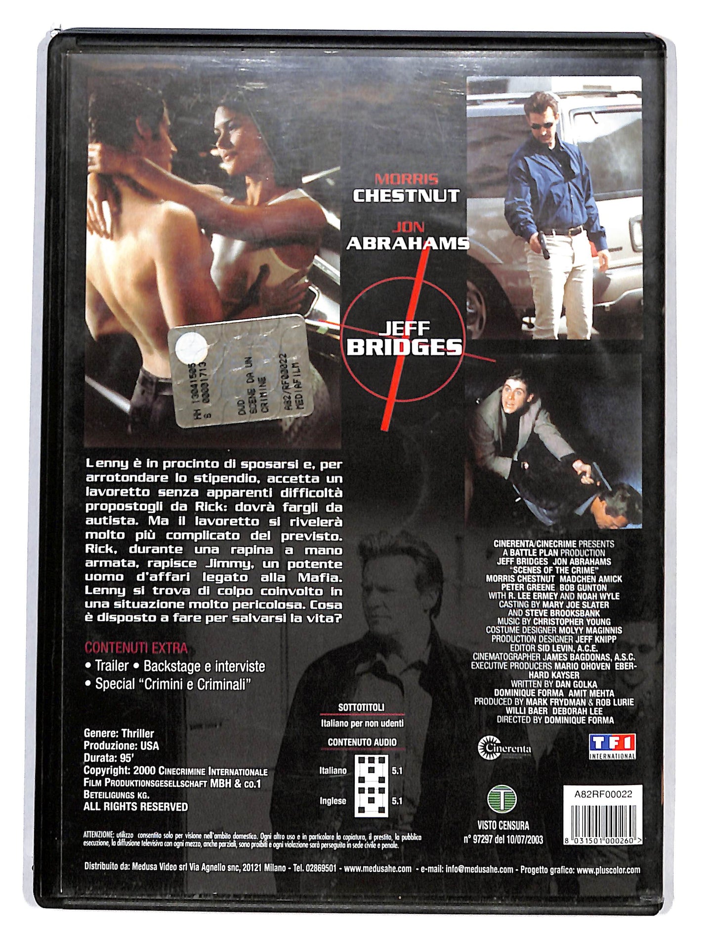 EBOND Scene da un crimine NOLEGGIO DVD DB582316
