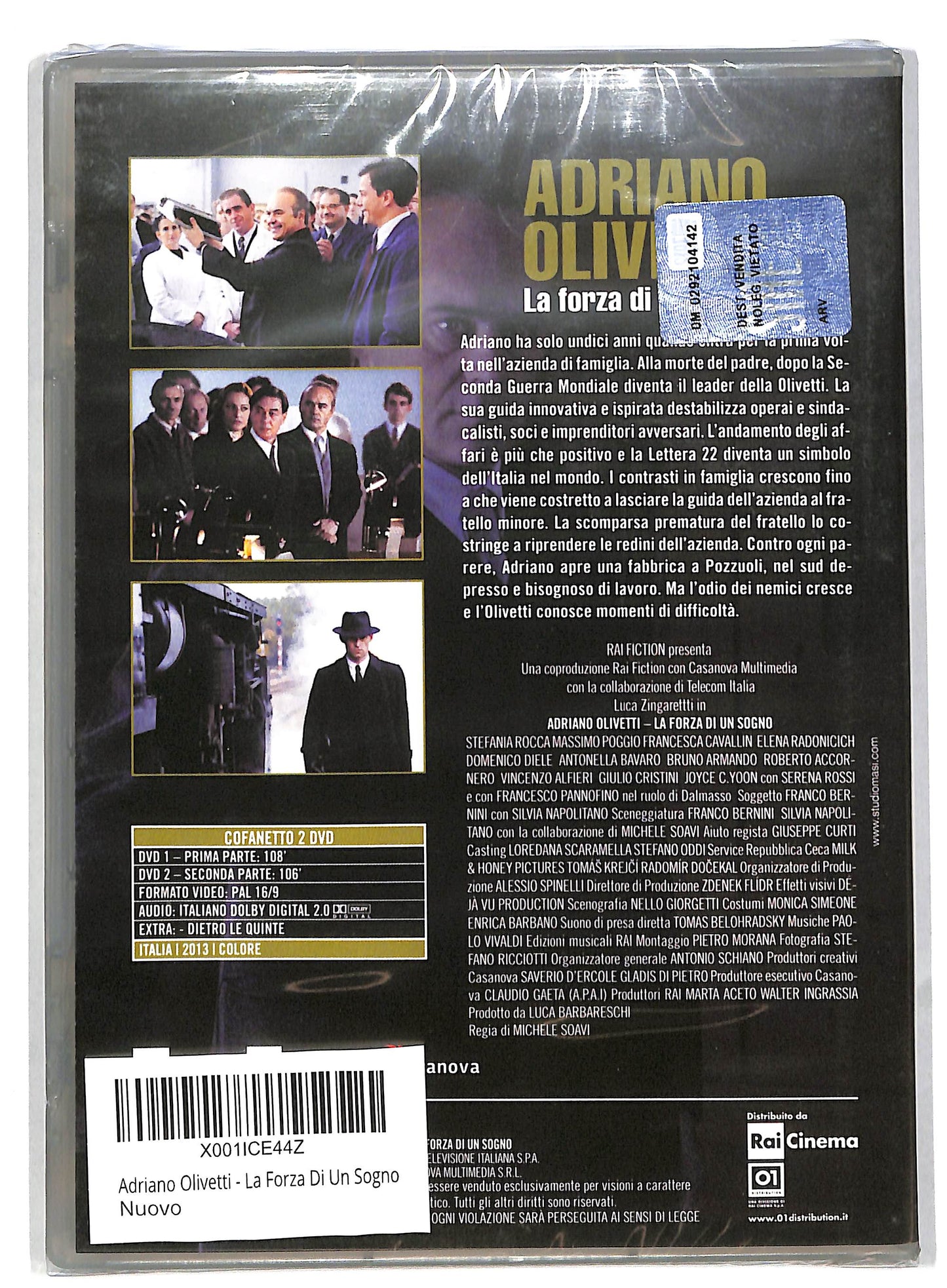 EBOND Adriano Olivetti - La forza di un sogno EDITORIALE DVD DB583208