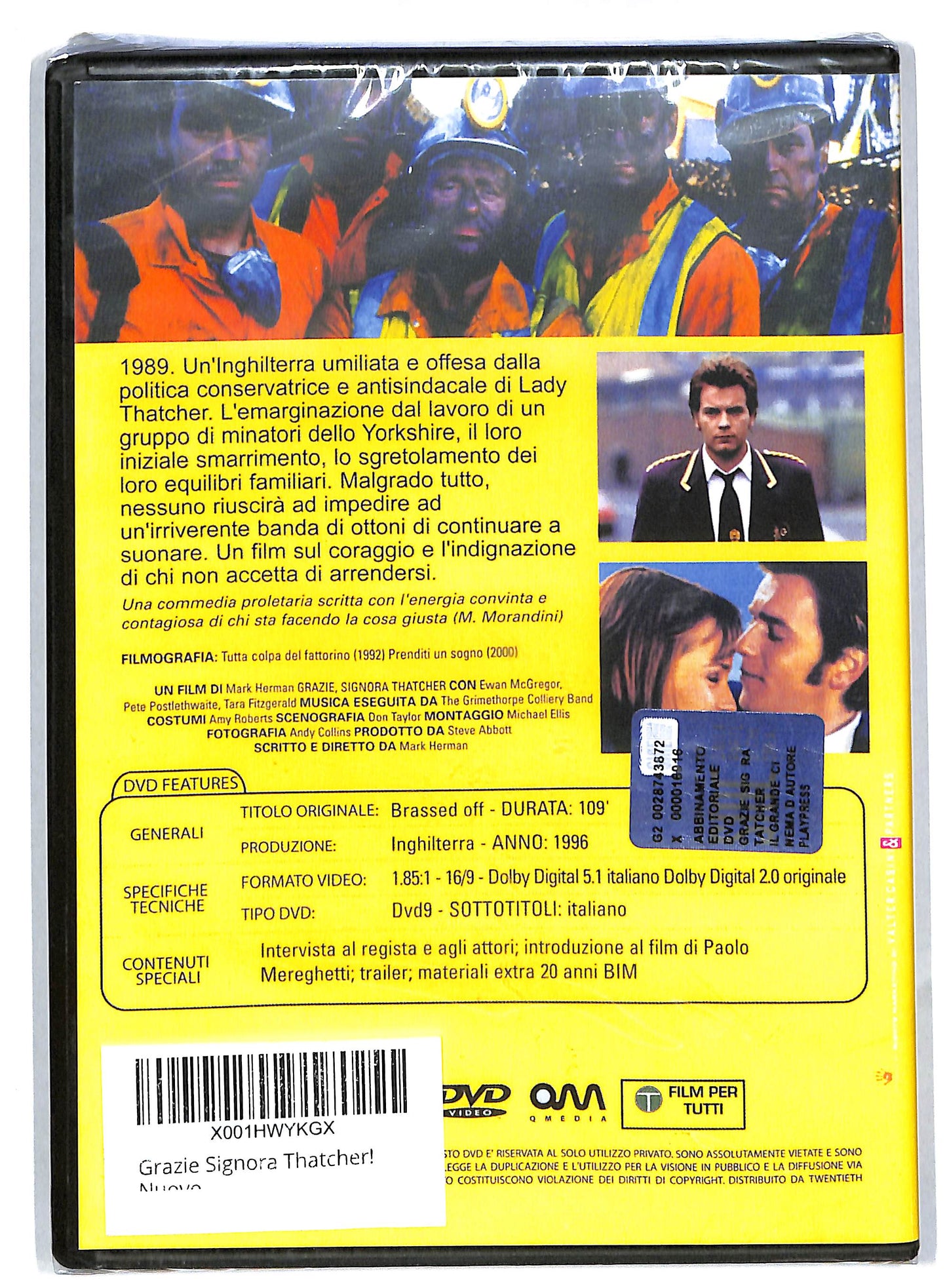 EBOND Grazie signora thatcher EDITORIALE DVD DB583214