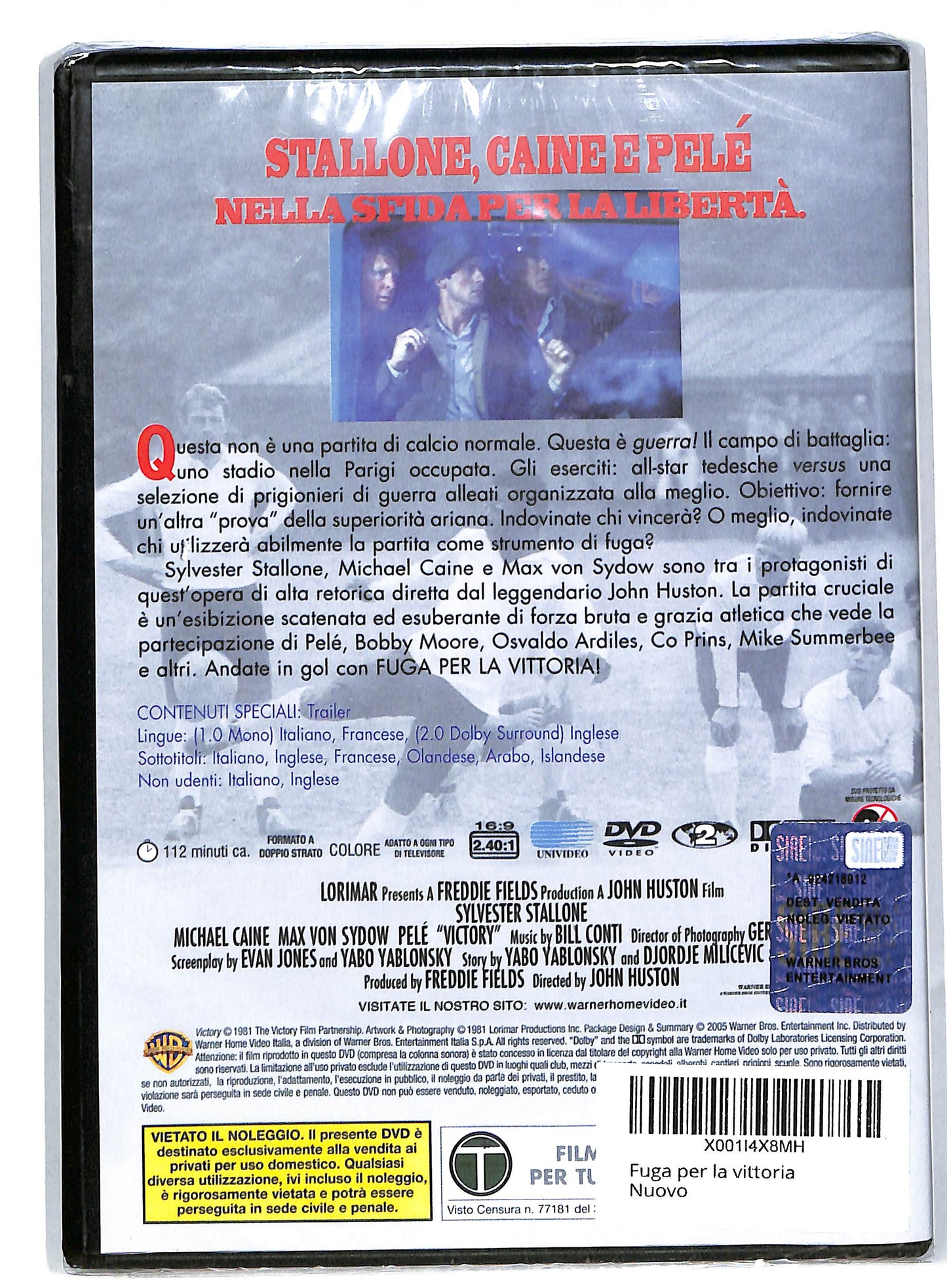 EBOND Fuga per la vittoria DVD DB583223