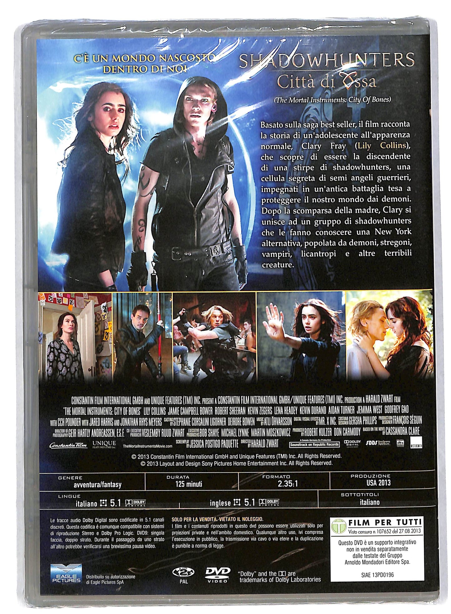 EBOND Shadowhunters - citta di ossa EDITORIALE DVD DB584333
