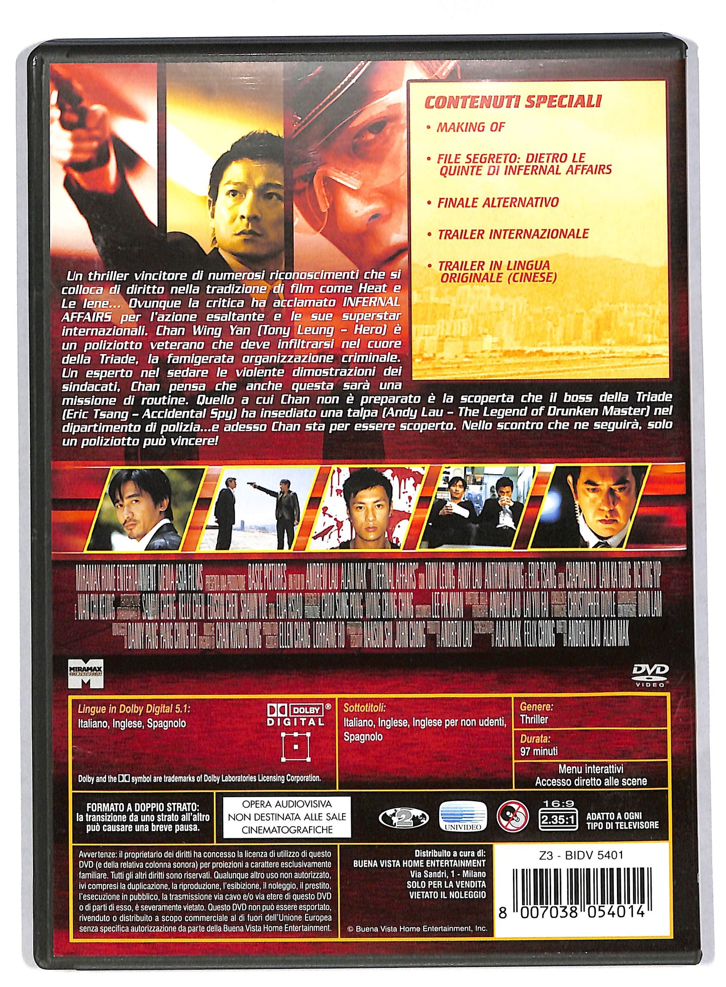 EBOND Infernal affairs DVD DB584340