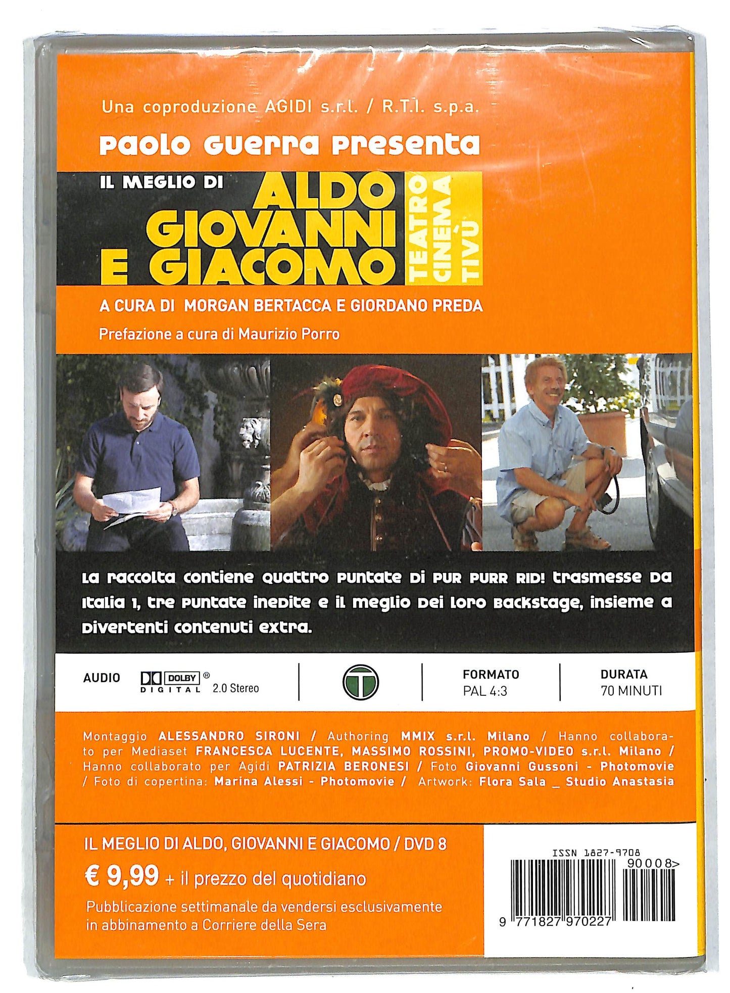 EBOND Il meglio di Aldo Giovanni e Giacomo vol 8 EDITORIALE DVD DB584619