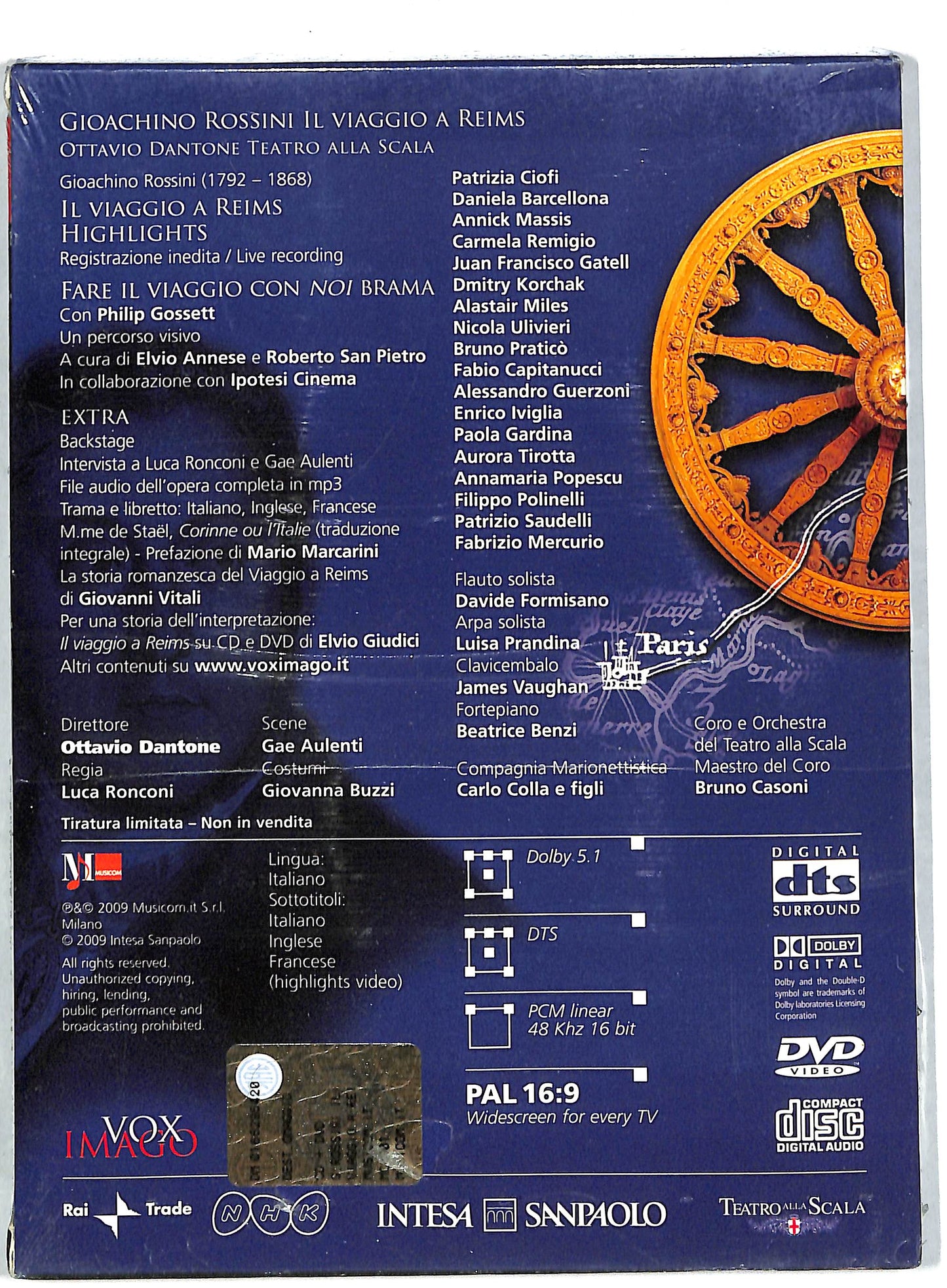 EBOND Gioachino Rossini il viaggio a Reims ottavio EDITORIALE DVD DB584629