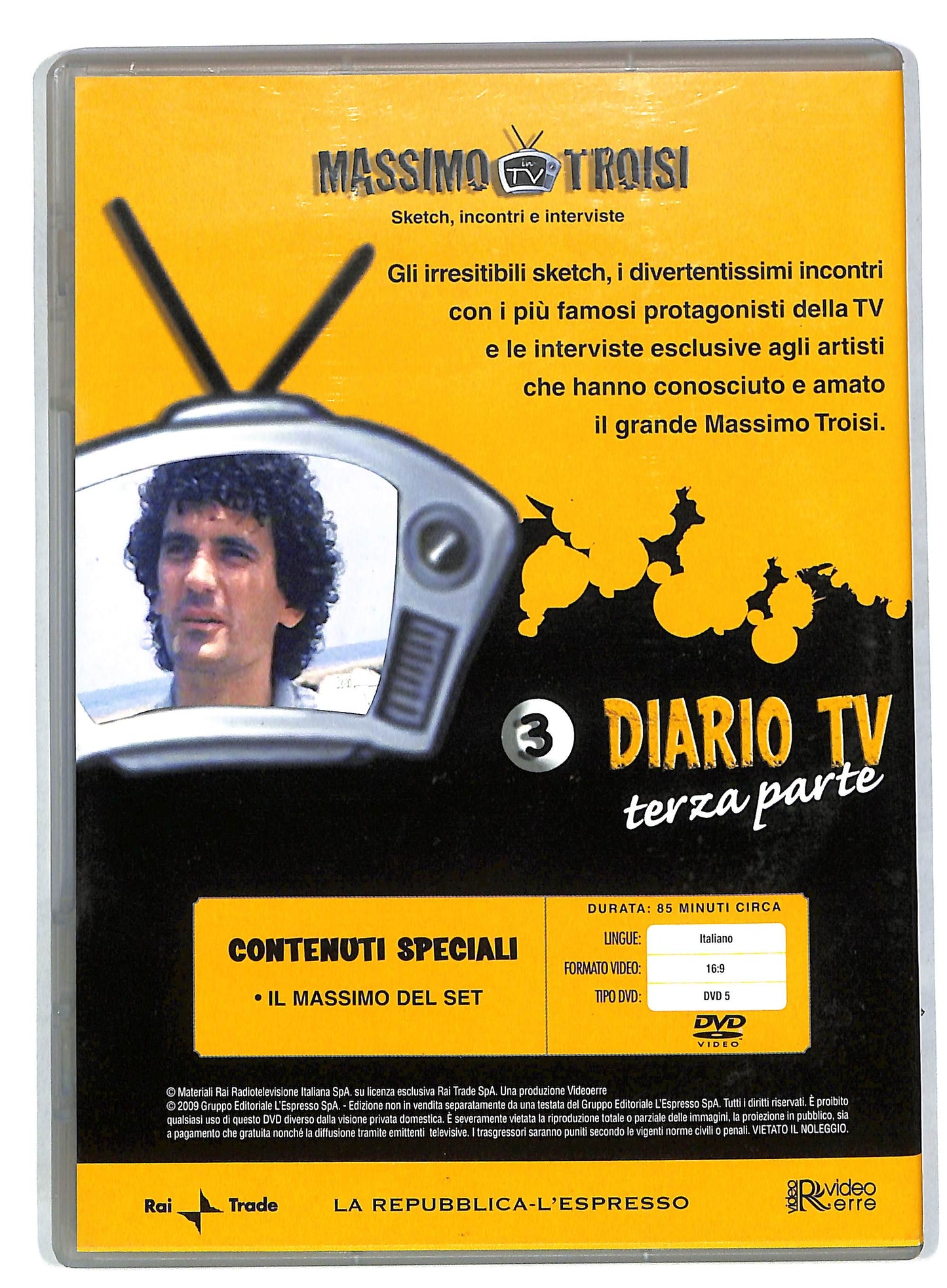 EBOND Massimo troisi sketch incontri e interviste vol 3 EDITORIALE DVD DB584632